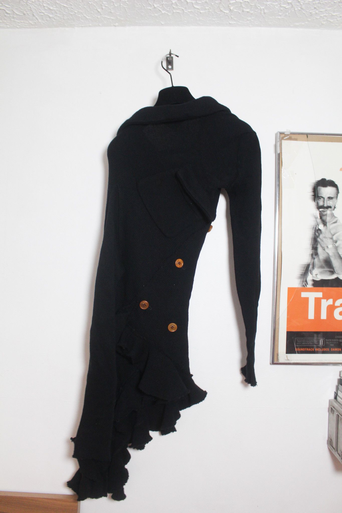 Comme des Garcons AD 2002 Aysmmetrical Deconstructed Double Breasted Wool Size M / US 6-8 / IT 42-44 - 5 Thumbnail