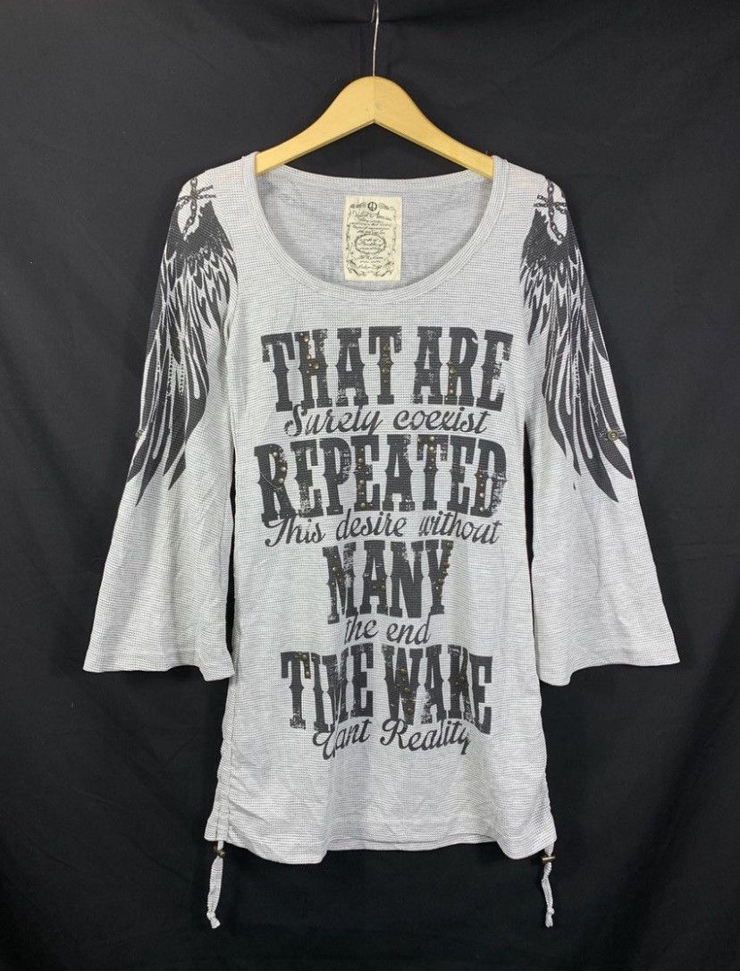 Japanese Brand American Crazy Poem Longsleeve Ifsix lgb Style Size US M / EU 48-50 / 2 - 1 Thumbnail
