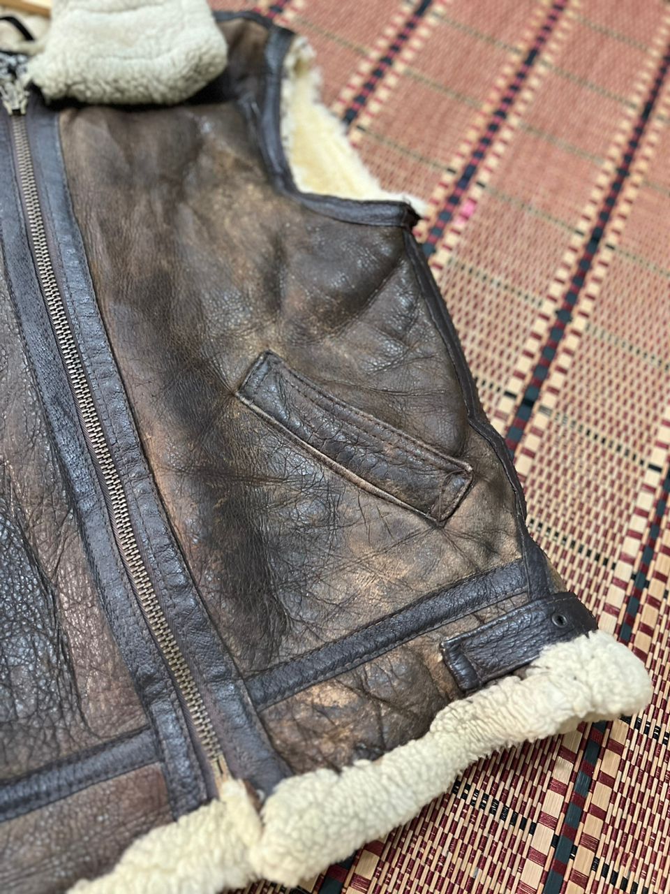 Schott × Vintage B3 schott perfecto Sleeveless Jacket Size US XS / EU 42 / 0 - 6 Thumbnail