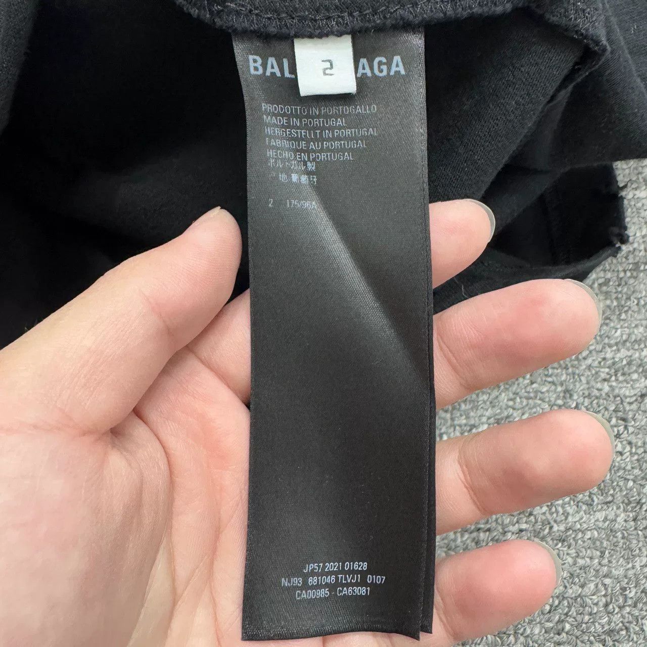 Balenciaga Balenciaga Distressed Long Sleeve Shirt. Size US L / EU 52-54 / 3 - 5 Thumbnail