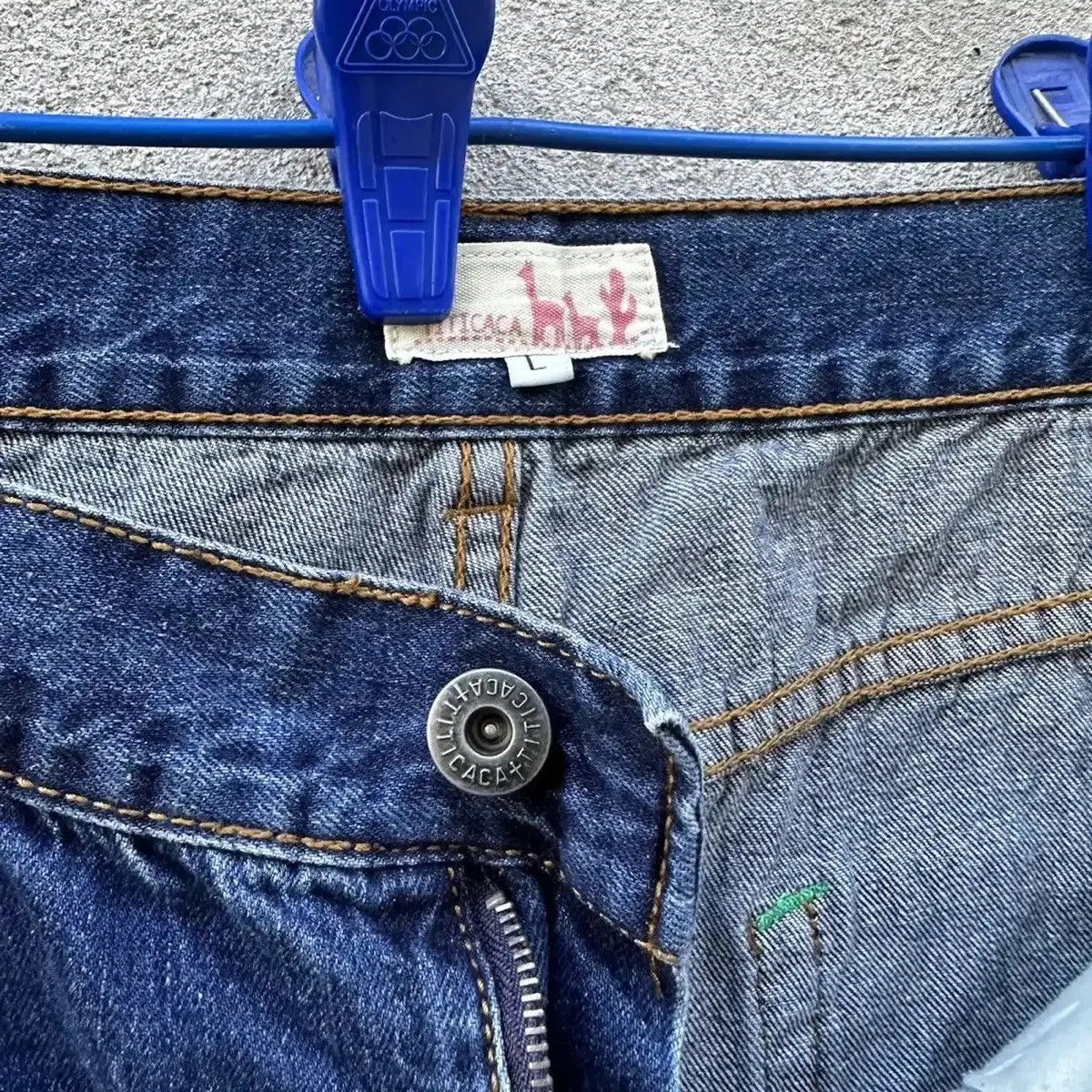 Art Comes First LIMITED DESIGN‼️TITICACA JEAN NAVAJO EMBROIDERY VINTAGE PANT Size US 32 / EU 48 - 9 Thumbnail