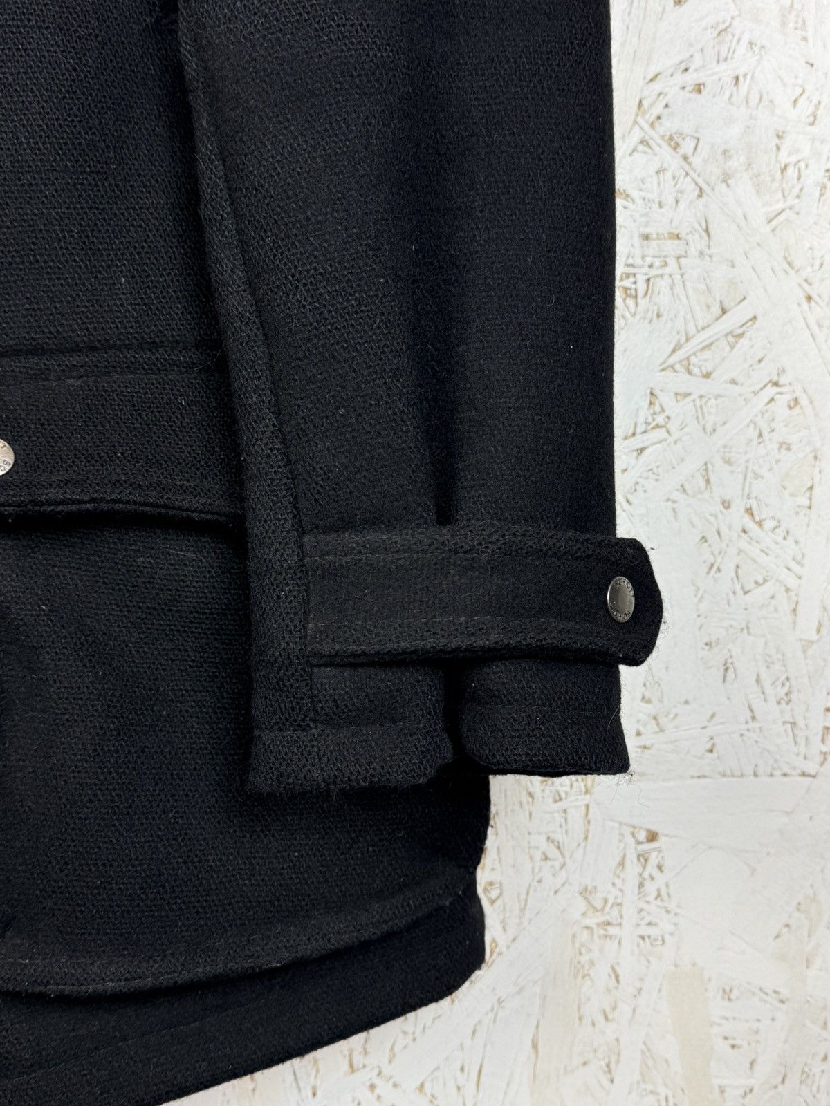 Schott Vintage Schott NYC Warren Wool Duffle Coat Black Size US XL / EU 56 / 4 - 3 Thumbnail