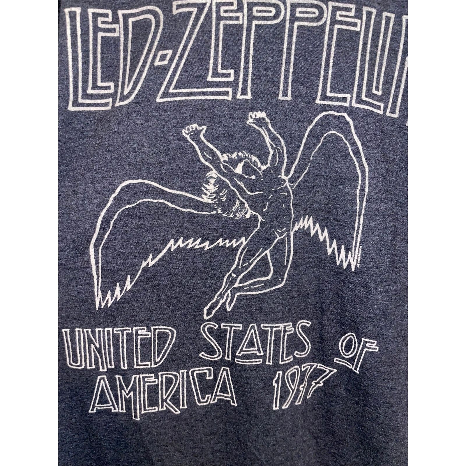 Led Zeppelin 2010s Led Zeppelin Shirt Rock Tour Gray Graphic Tee 2011 L Size US L / EU 52-54 / 3 - 2 Thumbnail
