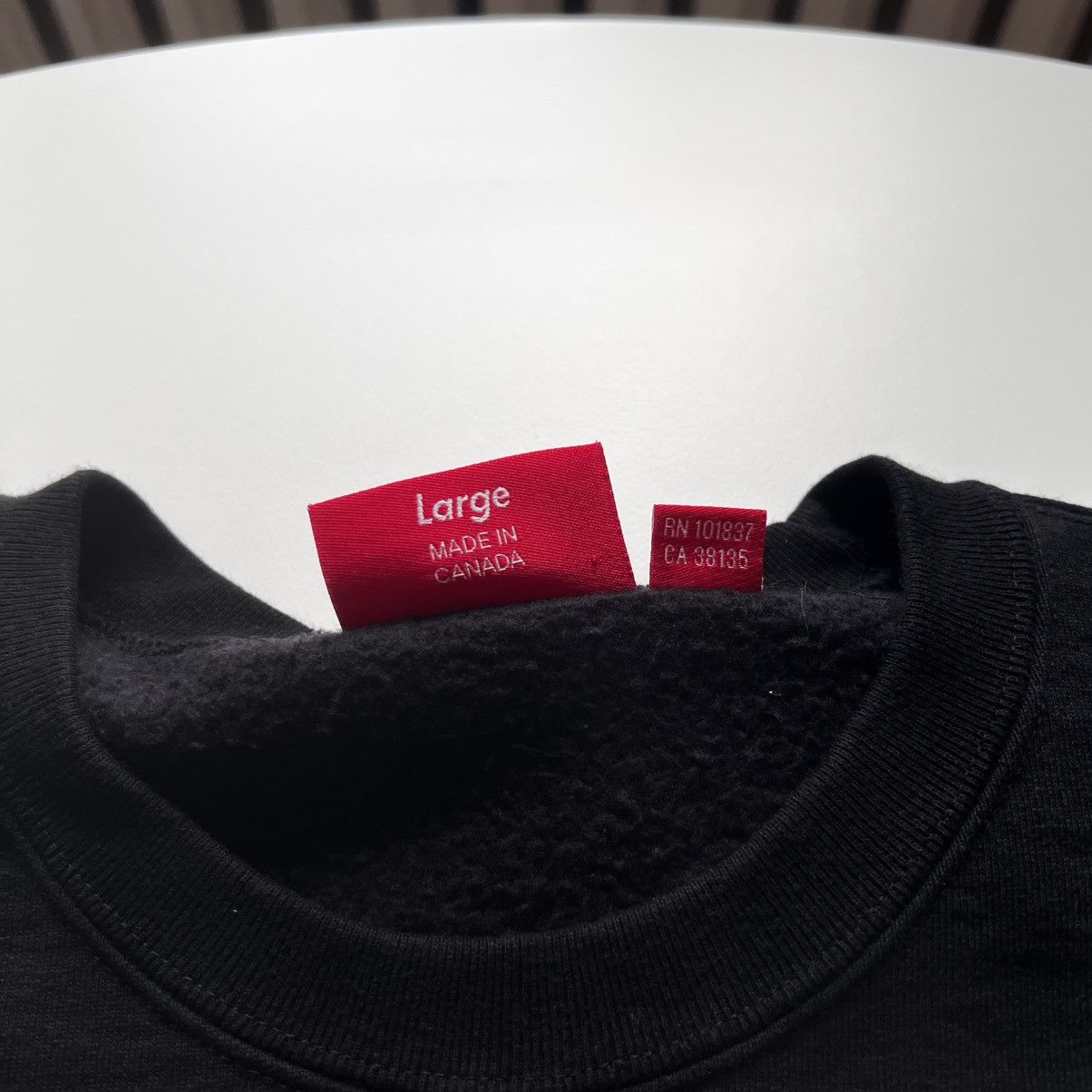 Bless × Supreme Supreme Bless Crewneck Sweatshirt Blesssupreme Black L Size US L / EU 52-54 / 3 - 5 Thumbnail