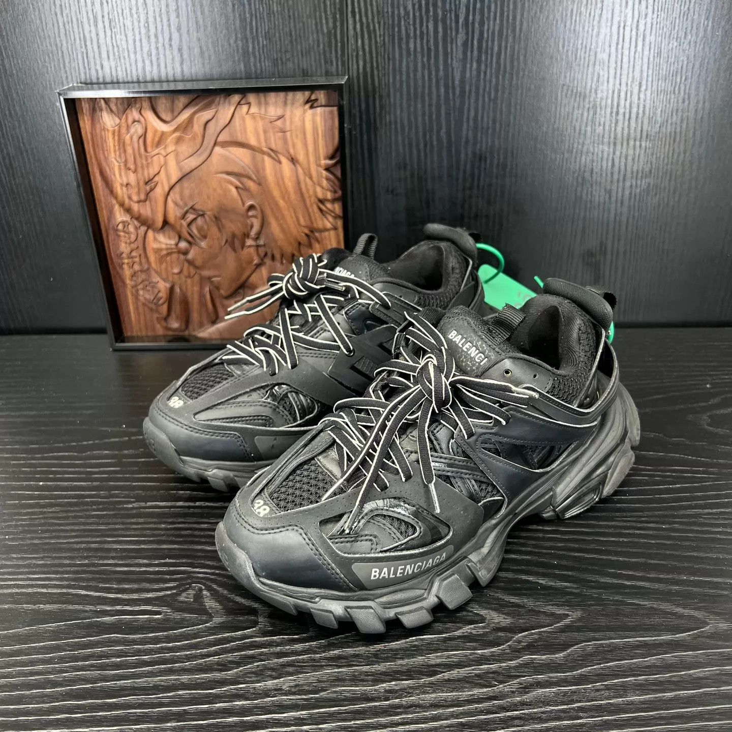 Balenciaga Balenciaga Track Black 38 Lining Worn Size US 8 / IT 38 - 1 Thumbnail