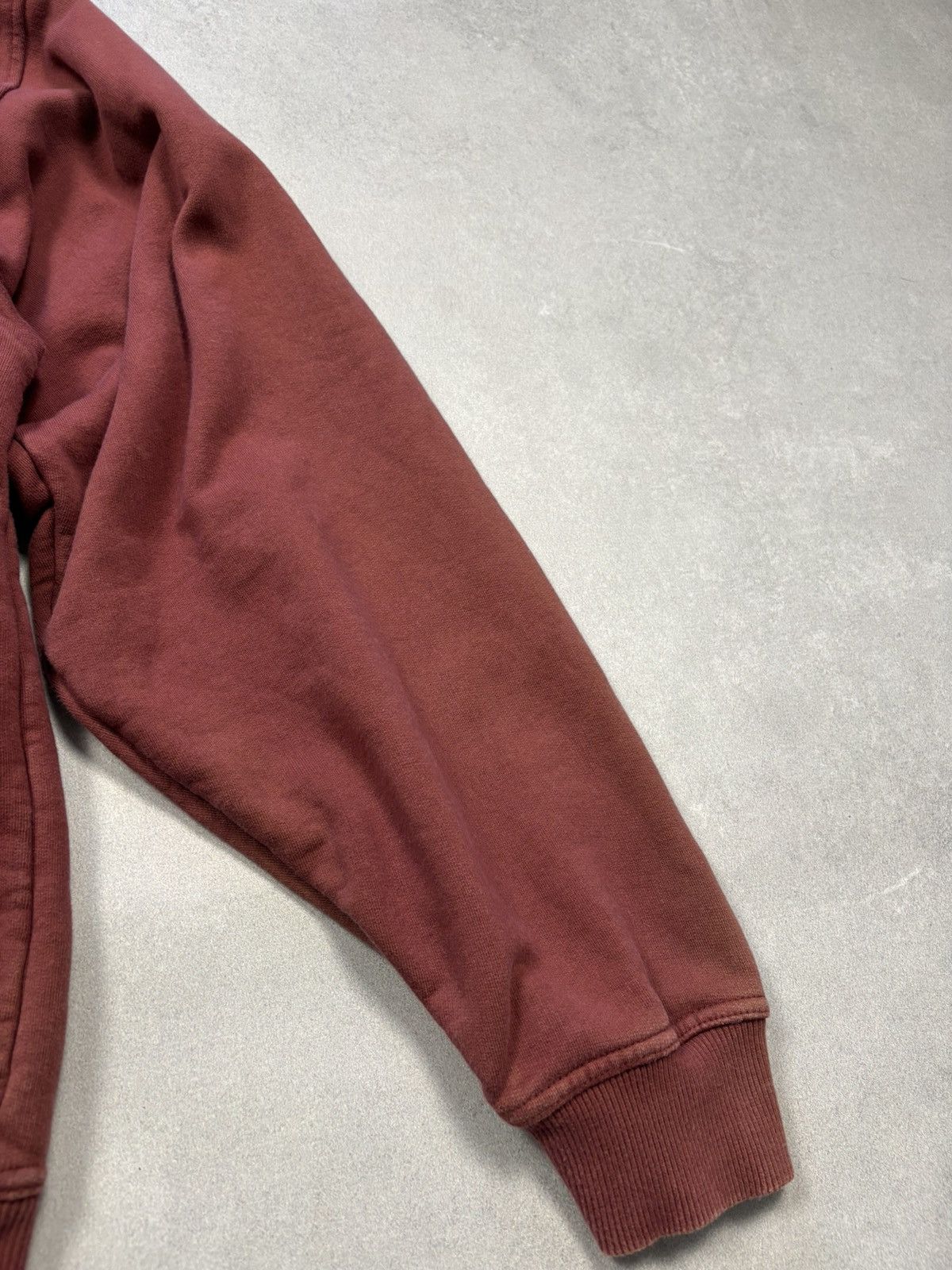 Represent Clo. Represent Blanks Sun-Faded Burgundy Hoodie Streetwear Size L Size US L / EU 52-54 / 3 - 7 Thumbnail