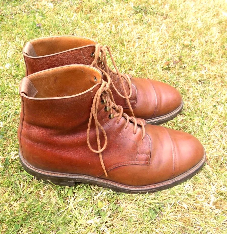 Crockett & Jones Coniston Boots UK 8.5 Tan - Wide Fit
