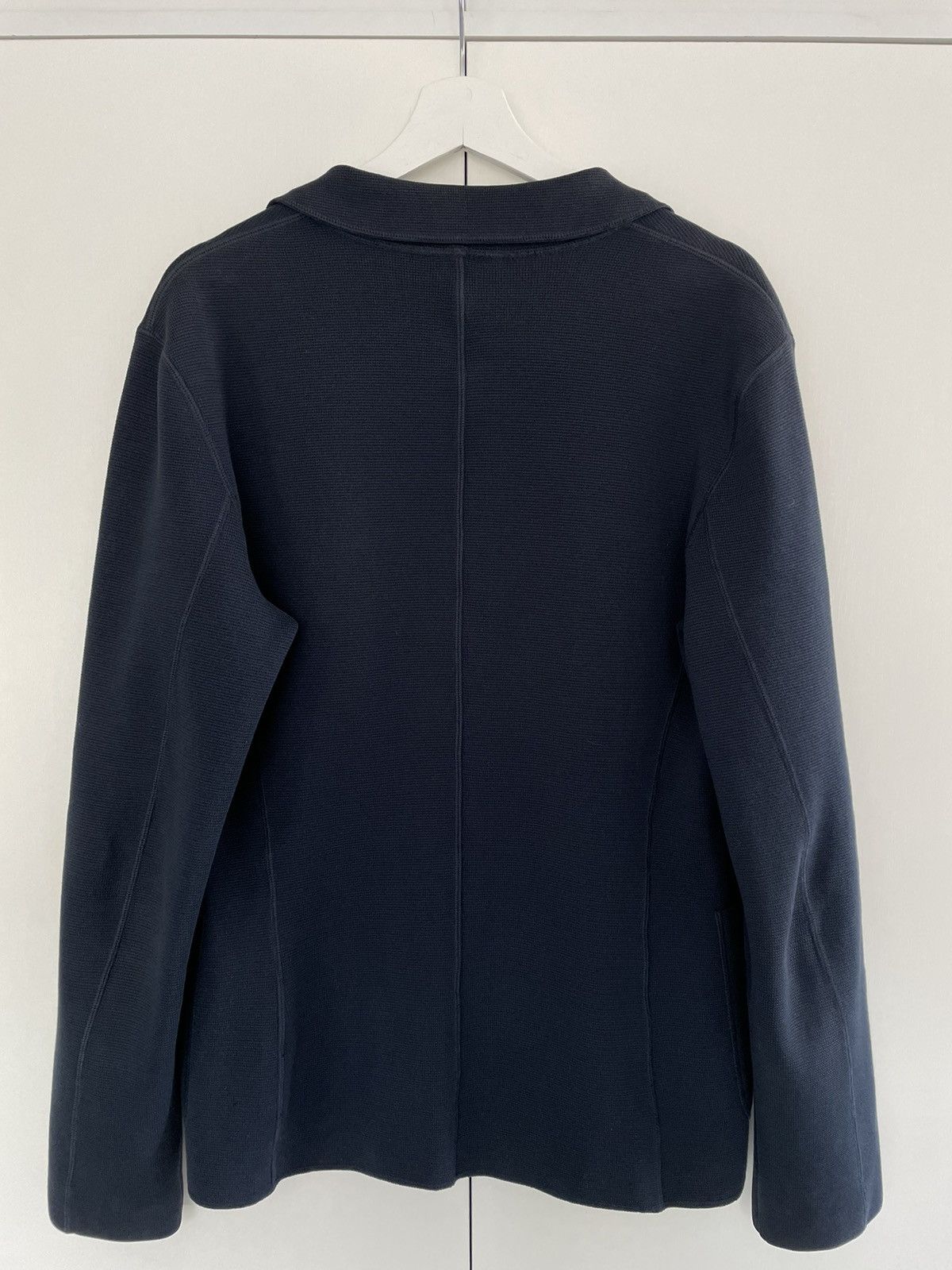 Prada Prada Milano Navy Wool Knitted Blazer Suit Jacket Size 50 Size US M / EU 48-50 / 2 - 2 Thumbnail