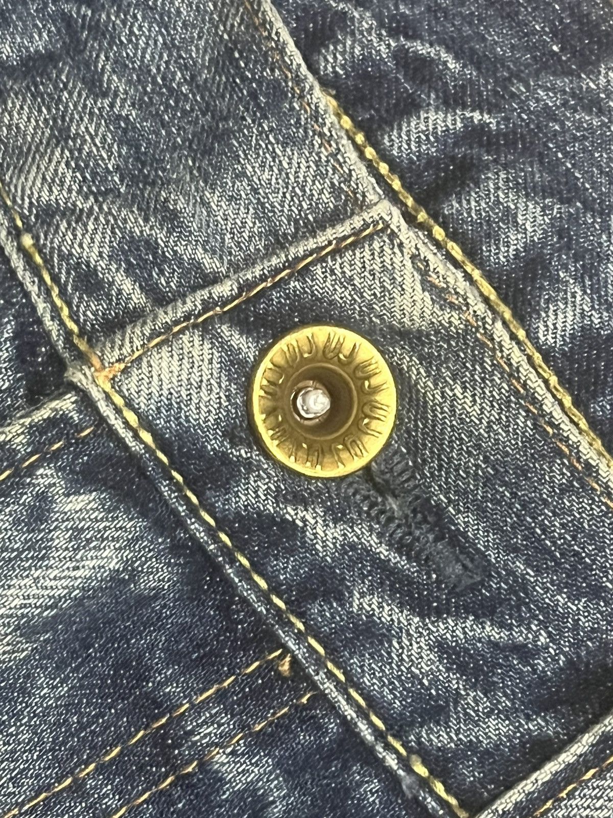 Jil Sander × Uniqlo Uniqlo Faded Washed Distressed Regular Straight Jeans Size US 31 - 5 Thumbnail