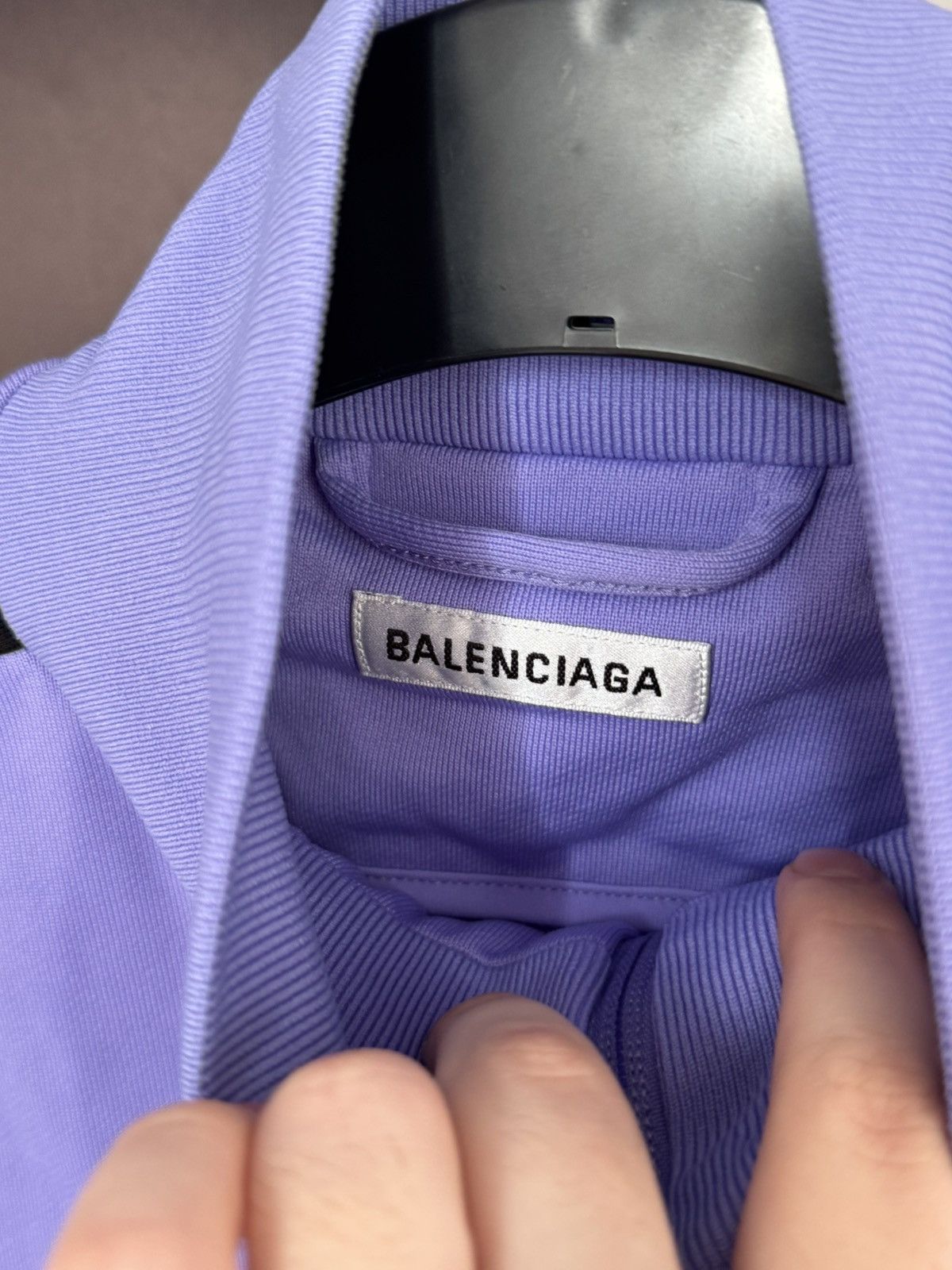 Balenciaga ⛔️Balenciaga purple track zip hoodie 38 Size S / US 4 / IT 40 - 5 Thumbnail