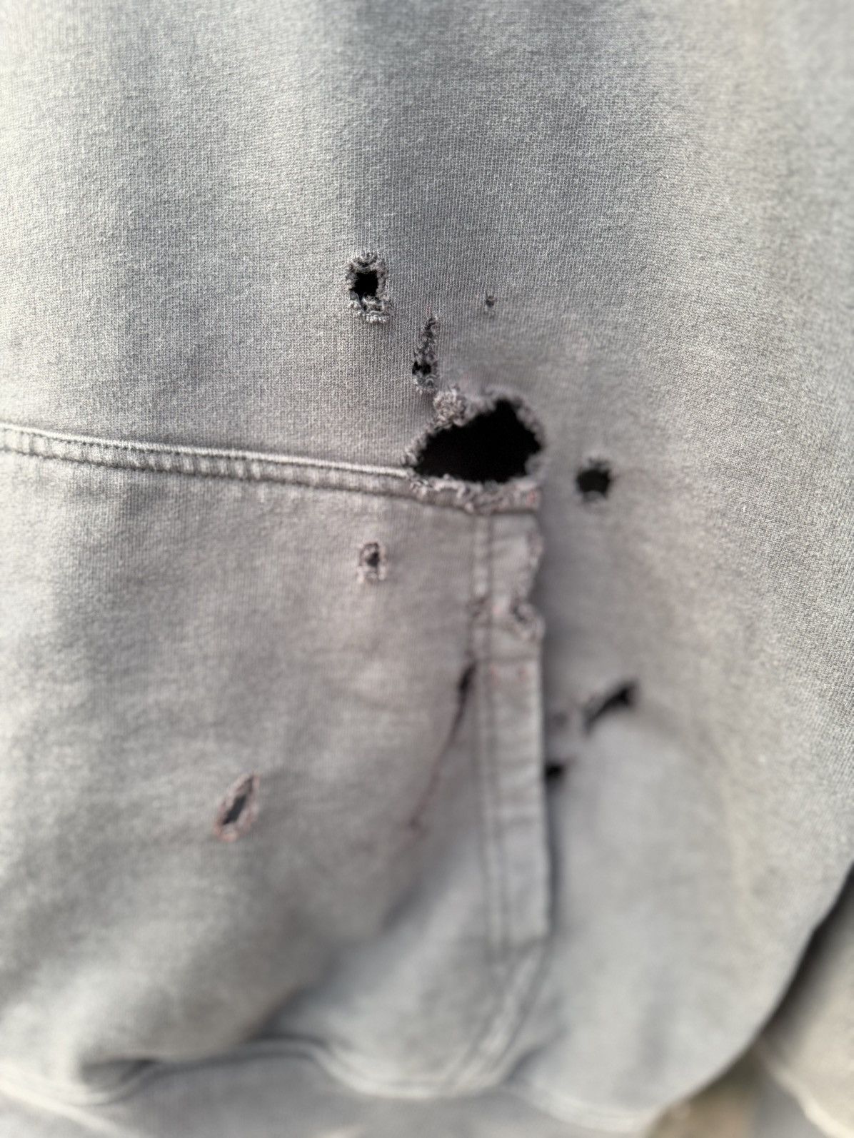 Palace Palace Nasal Hood Distressed hoodie Size US M / EU 48-50 / 2 - 7 Thumbnail