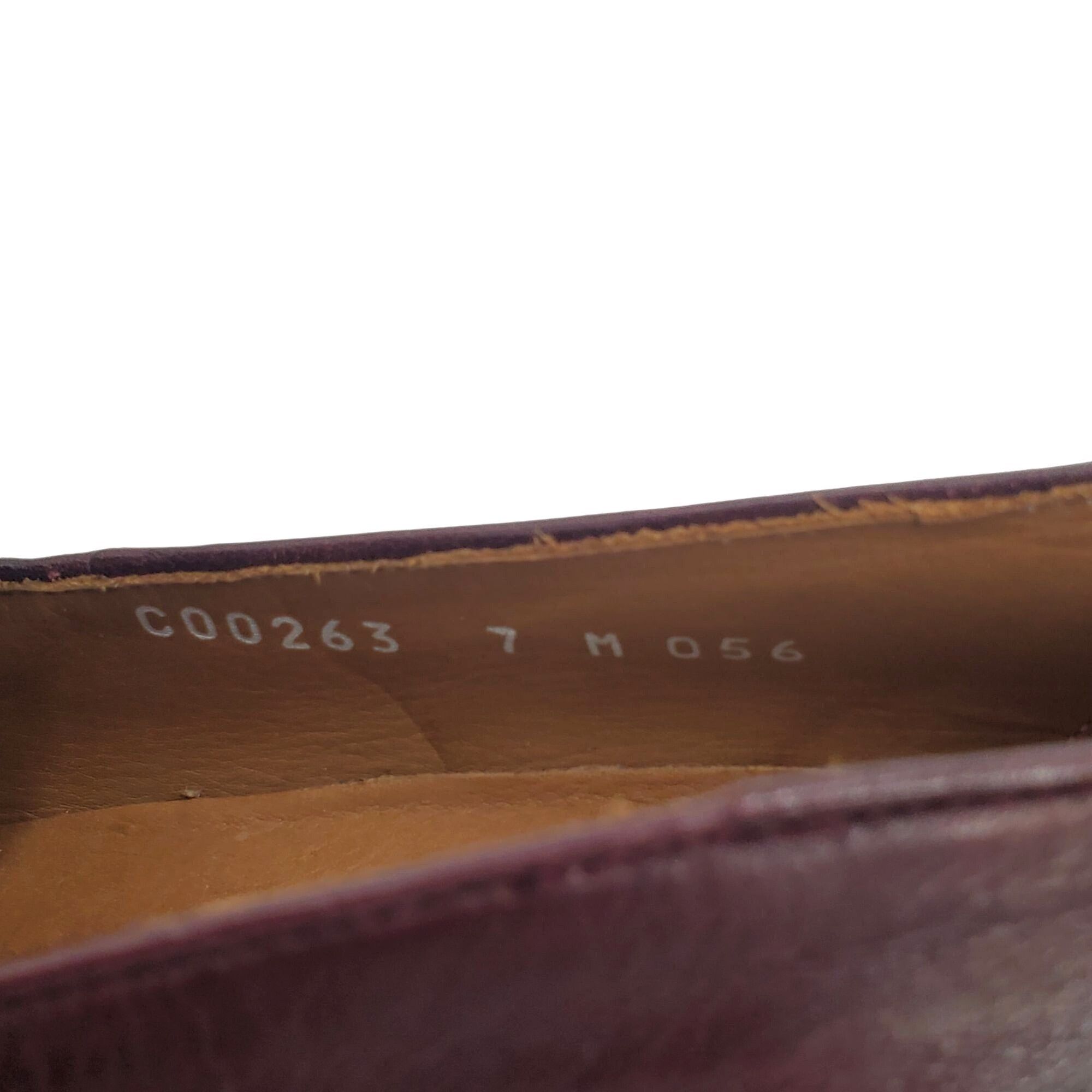 Cole Haan New Vintage Bragano Cole Haan mens 7 burgundy leather tassel Size US 7 / EU 40 - 6 Thumbnail