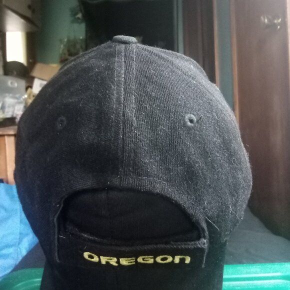 Nike Nike Team Oregon Ducks Strap Hat Cap Wool Size ONE SIZE - 4 Thumbnail