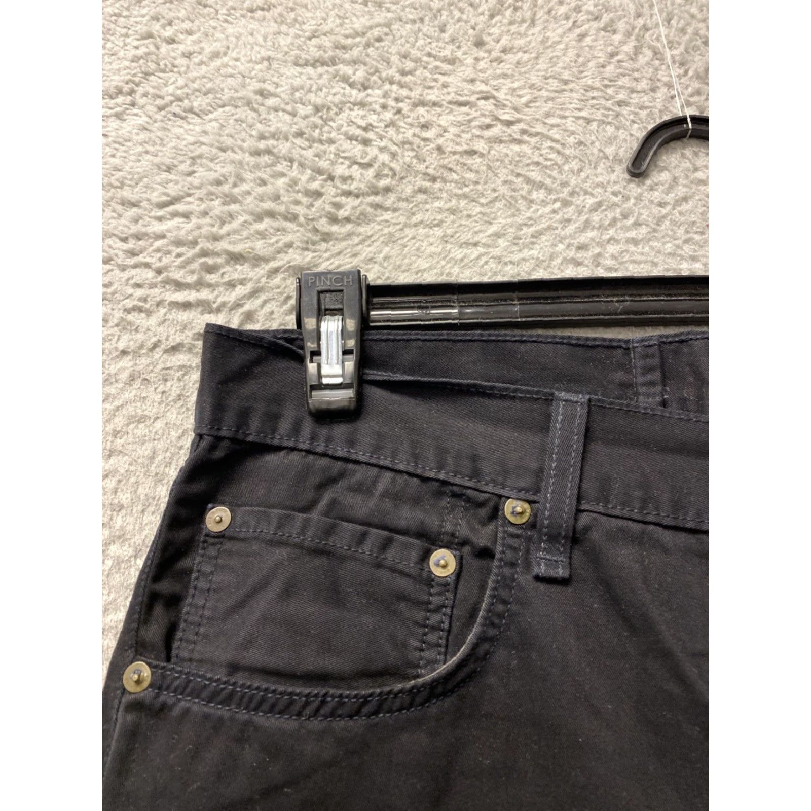 Rag & Bone Rag & Bone Jeans Men’s Size 33x32 Black Slim Fit / 0257 Size US 33 - 3 Thumbnail