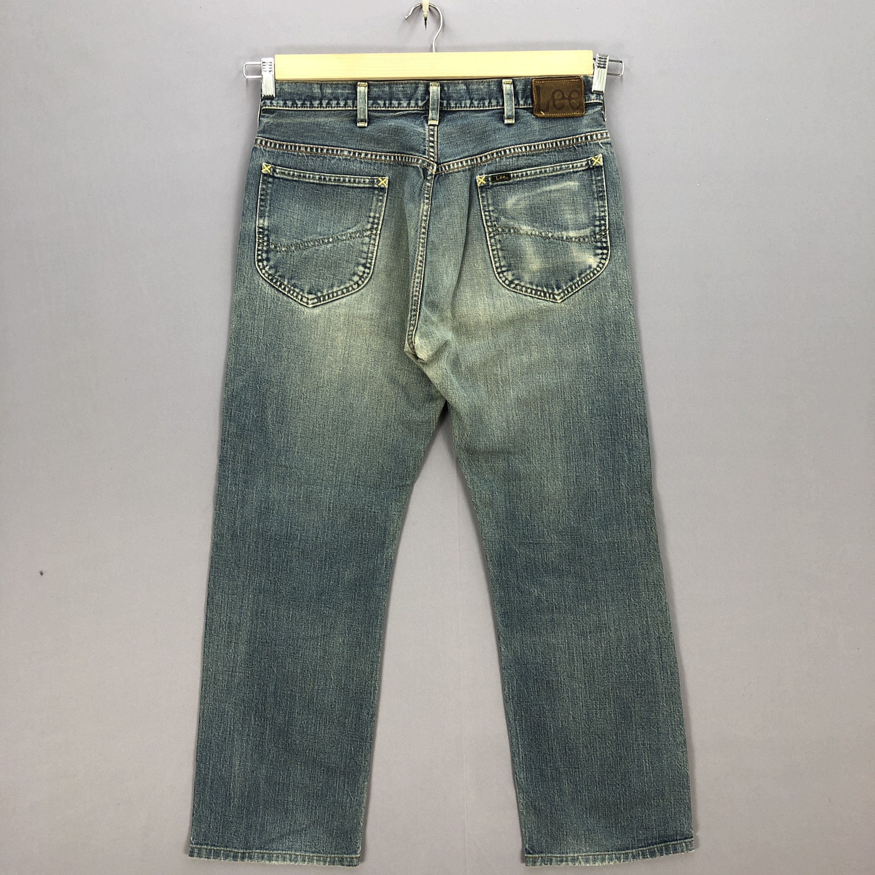 Lee Vintage Lee Selvedge Distressed Jeans Lee Redline Denim Size US 34 / EU 50 - 2 Thumbnail