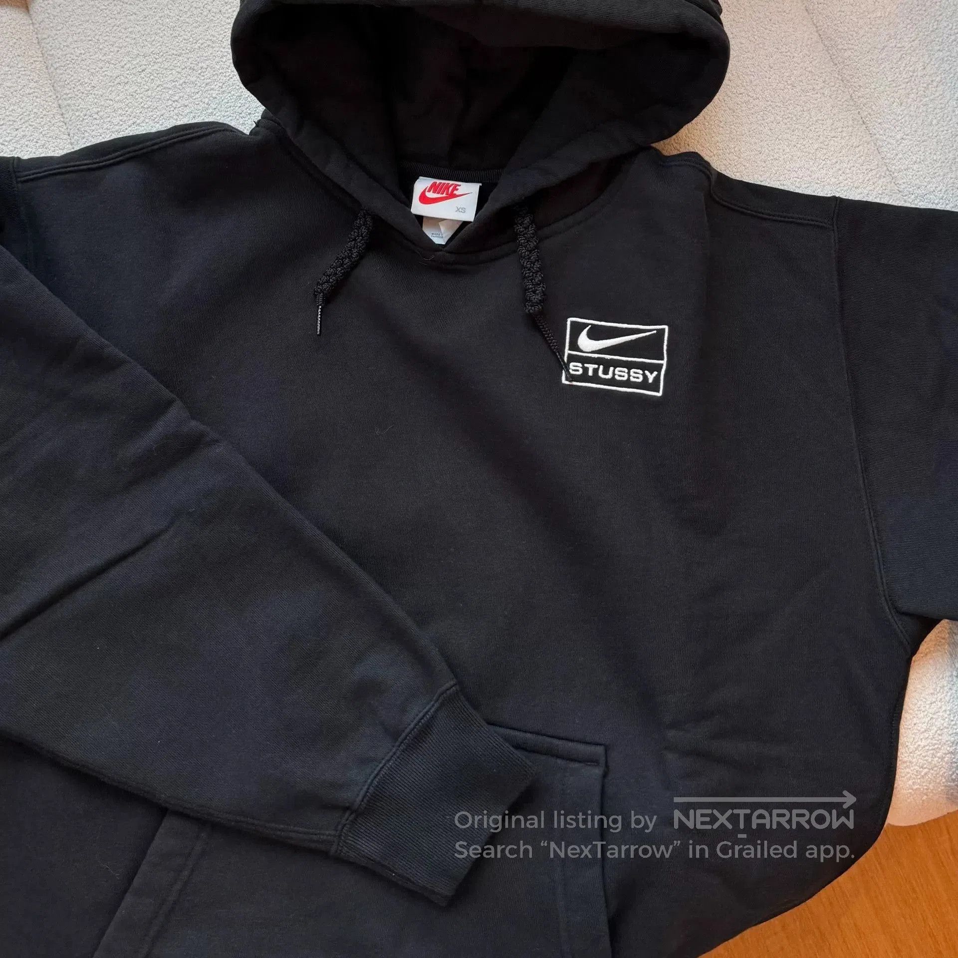Stussy Nike x Stussy Logo Hoodie. Size US XS / EU 42 / 0 - 3 Thumbnail