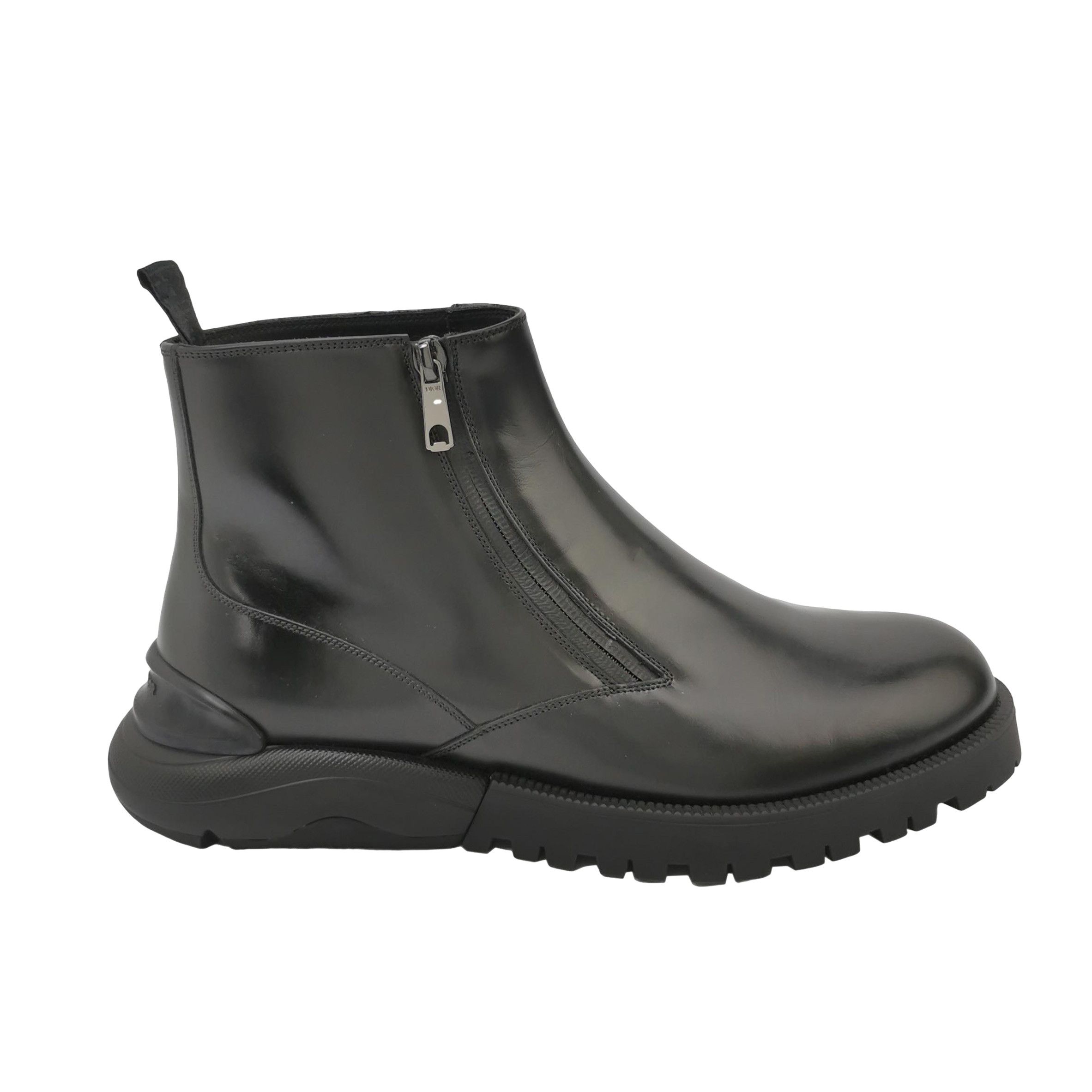 Dior ブラックレザー ジッパーブーツ　hedi 42 Dior × Hedi Slimane Dior - AW07 