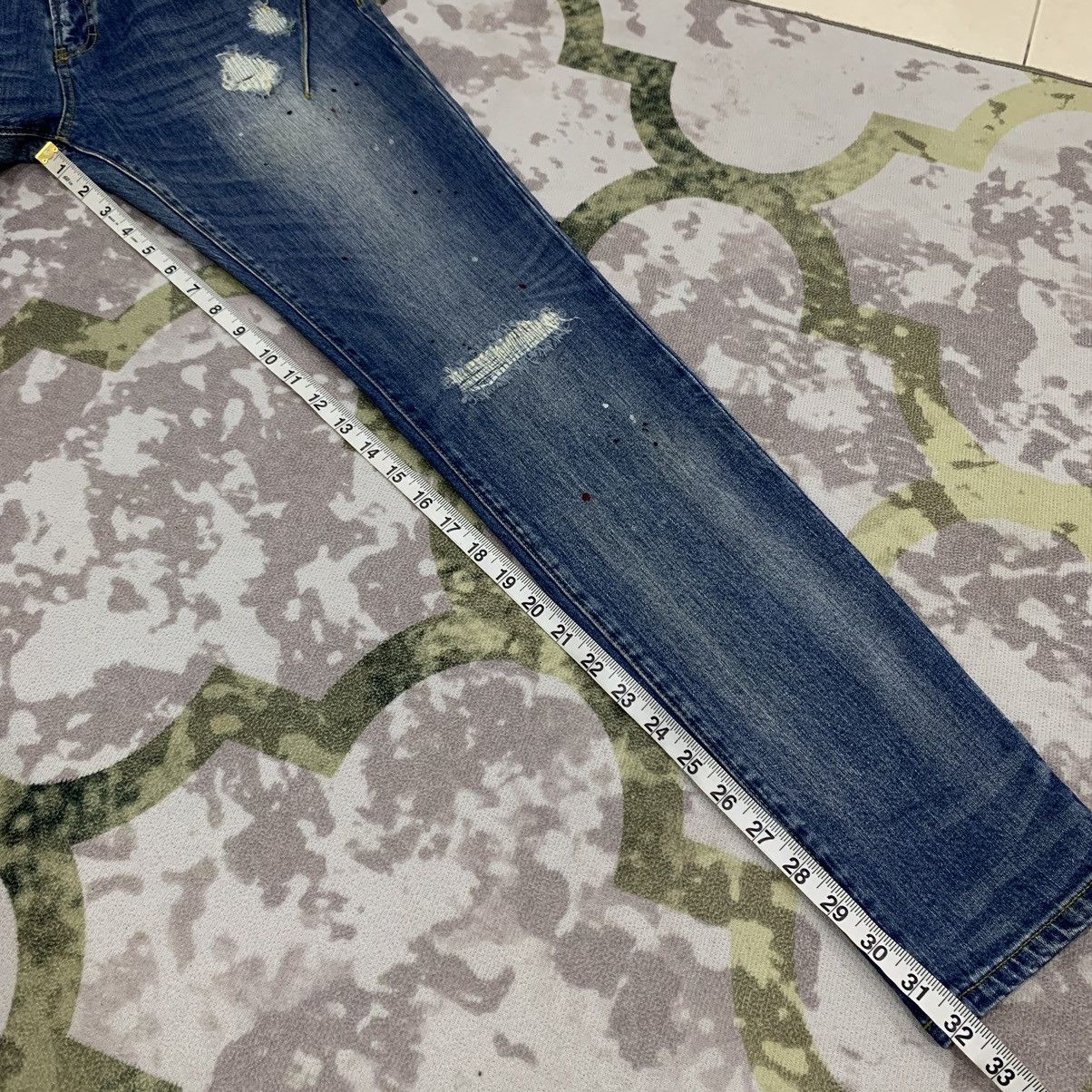 Number (N)ine Number Nine Splatter Jeans Size US 31 - 21 Thumbnail