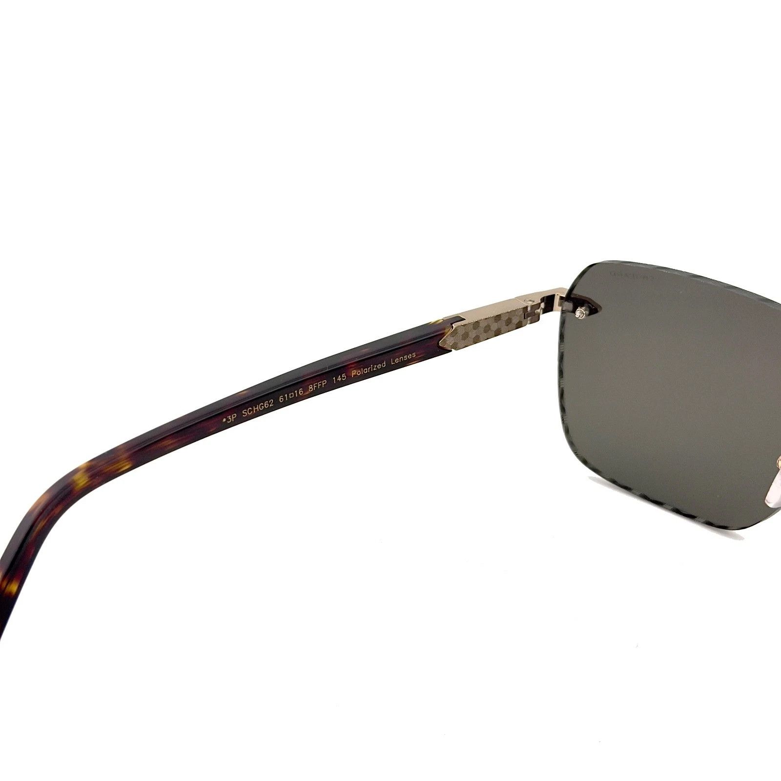 Chopard CHOPARD L.U.C. G62 Aviator Brown SCHG62 Rimless Sunglasses Size ONE SIZE - 8 Thumbnail