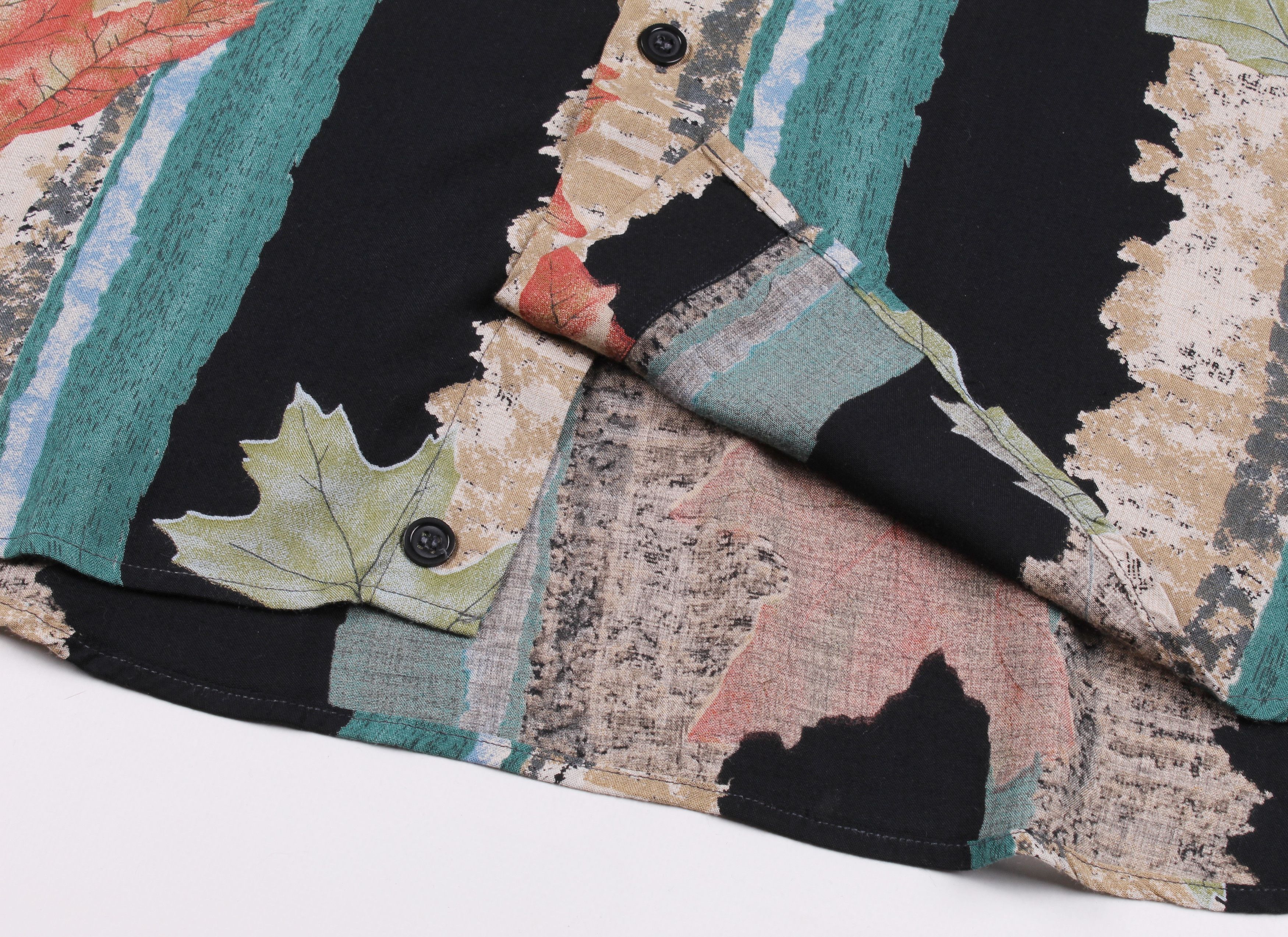 Arts & Science × Vintage Vintage 90's Printed Short Sleeve Shirt Size US XL / EU 56 / 4 - 5 Thumbnail