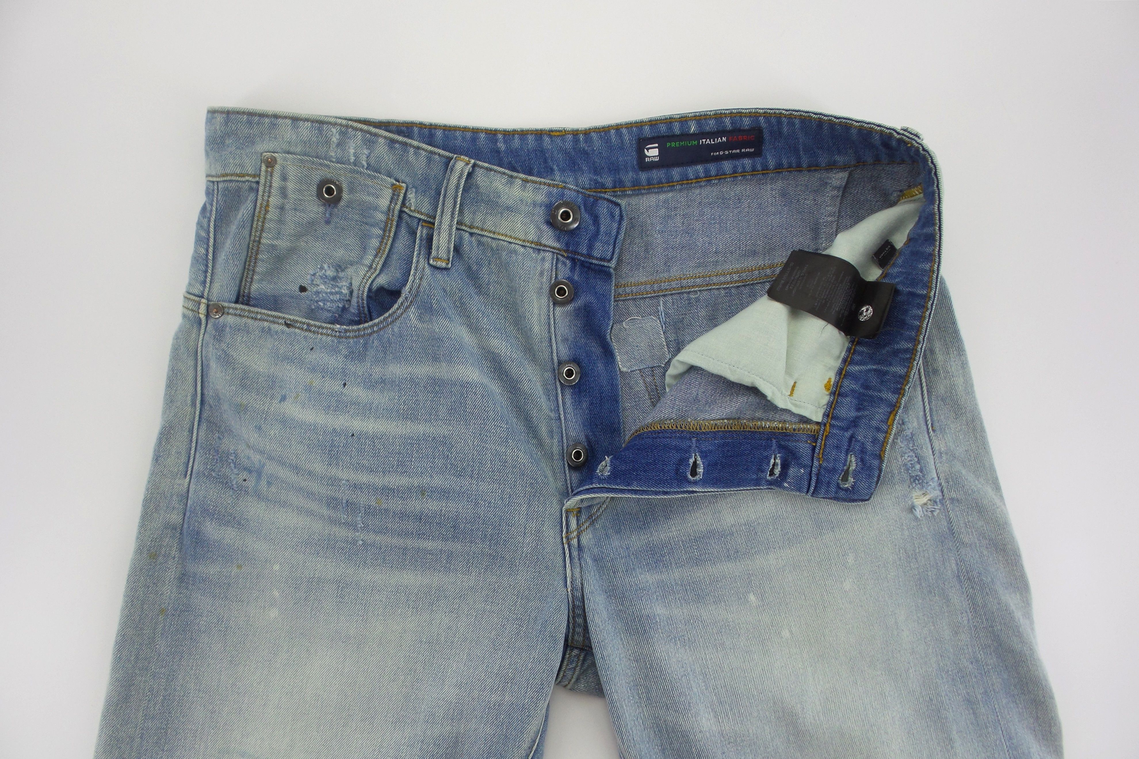 G-Star G-Star Raw Type C 3D Straight Tapered Jeans W35xL27.5 Size US 32 / EU 48 - 2 Thumbnail