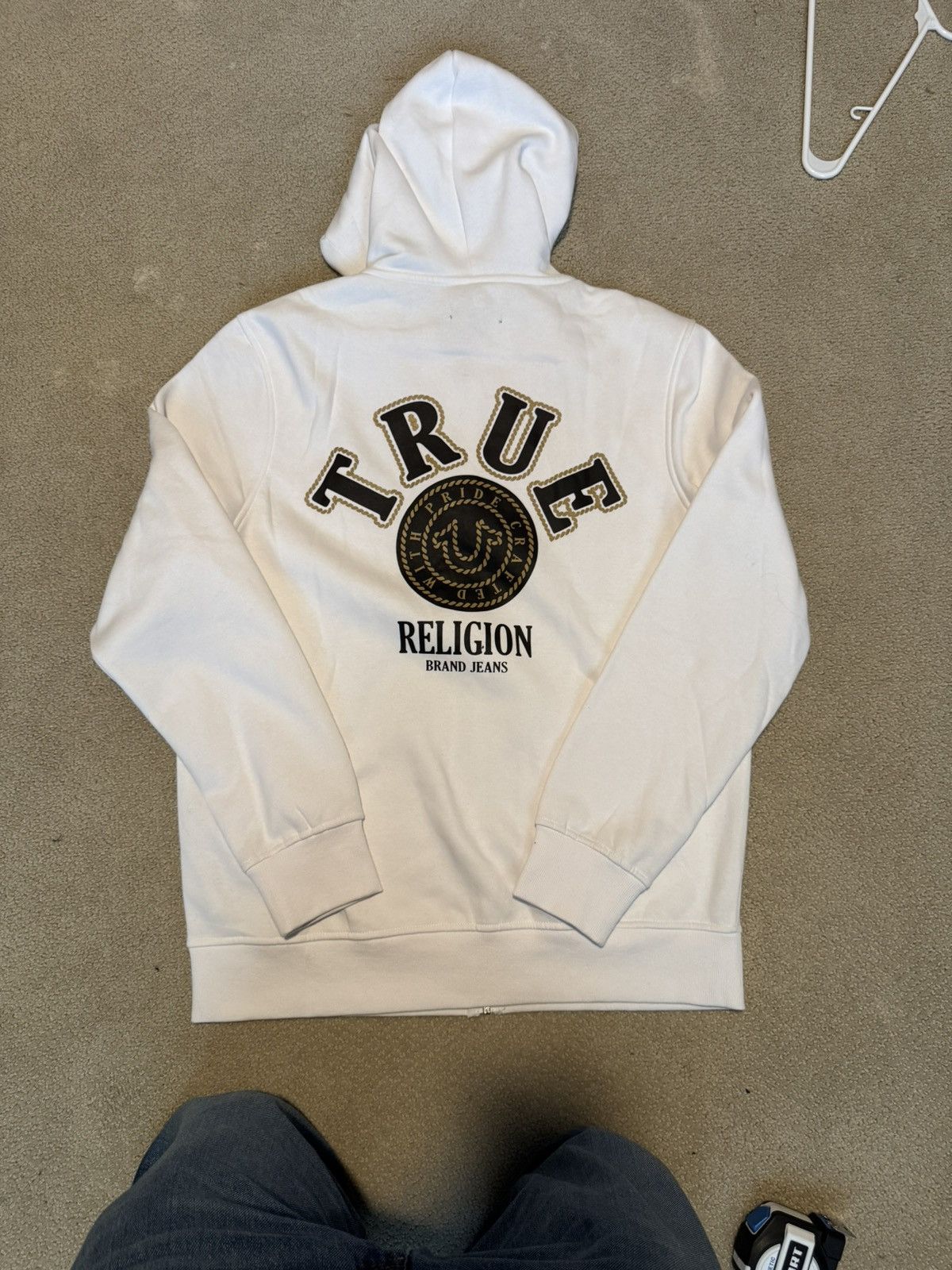 True Religion White True Religion Zip-Up Size US XL / EU 56 / 4 - 1 Thumbnail