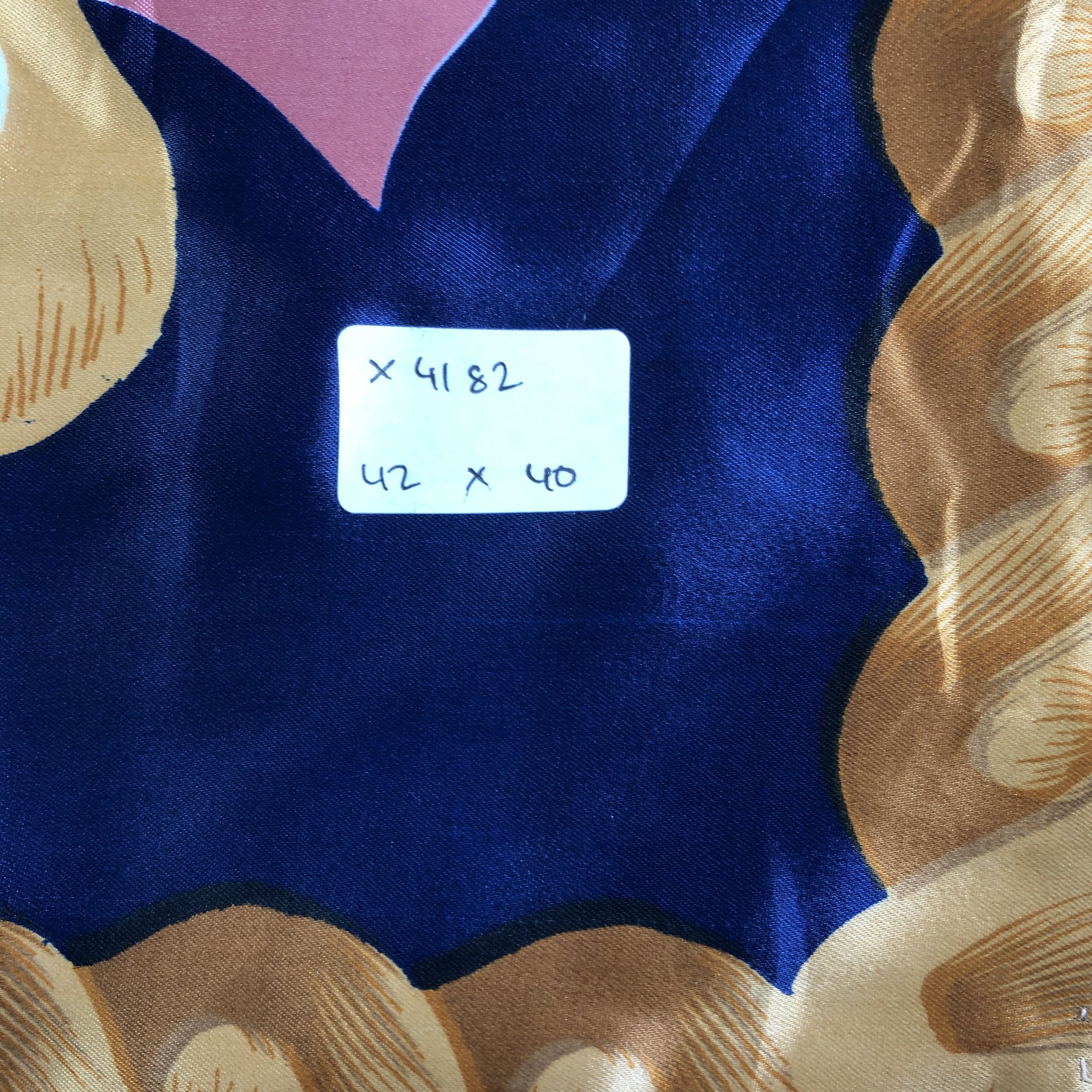 Vintage Vintage Silk Scarf Size ONE SIZE - 4 Thumbnail