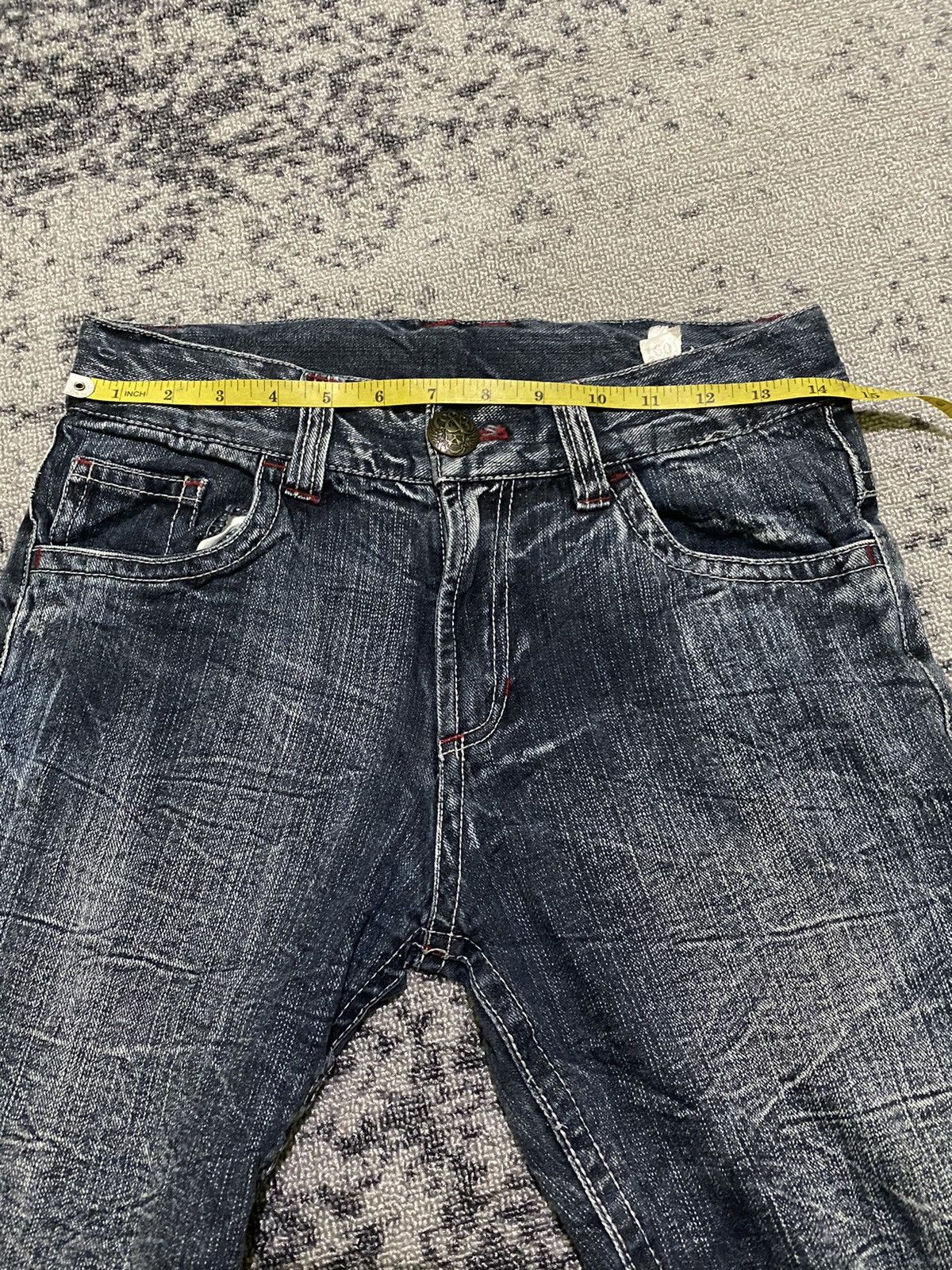 Hysteric Glamour × If Six Was Nine Y2k wings ifsixwasnine style bootcut jeans Size US 29 - 8 Thumbnail