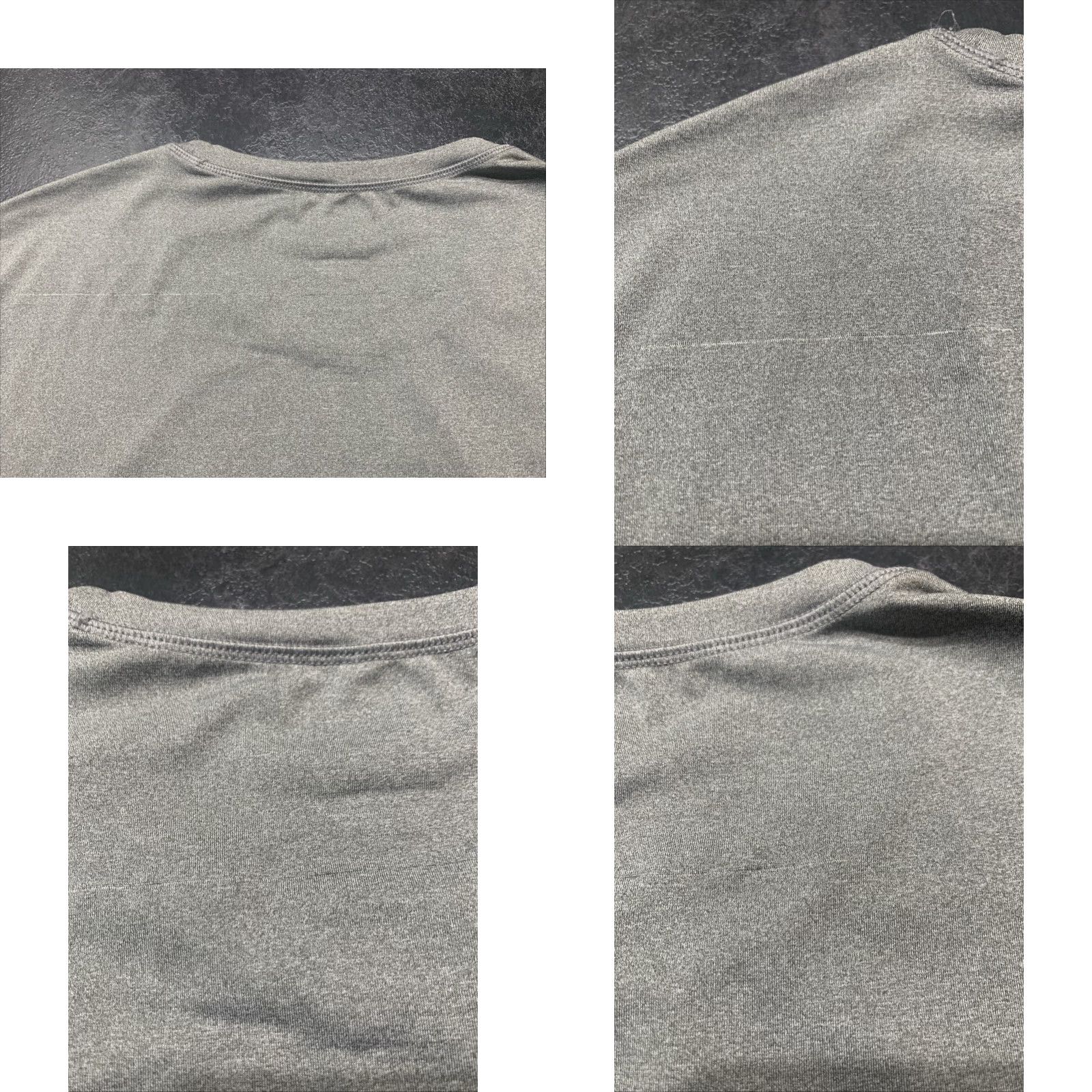 Hurley Hurley Men's Golf Activewear Long Sleeve Crew Neck Polo Shirt Gray Size XL 90s Size US XL / EU 56 / 4 - 8 Thumbnail
