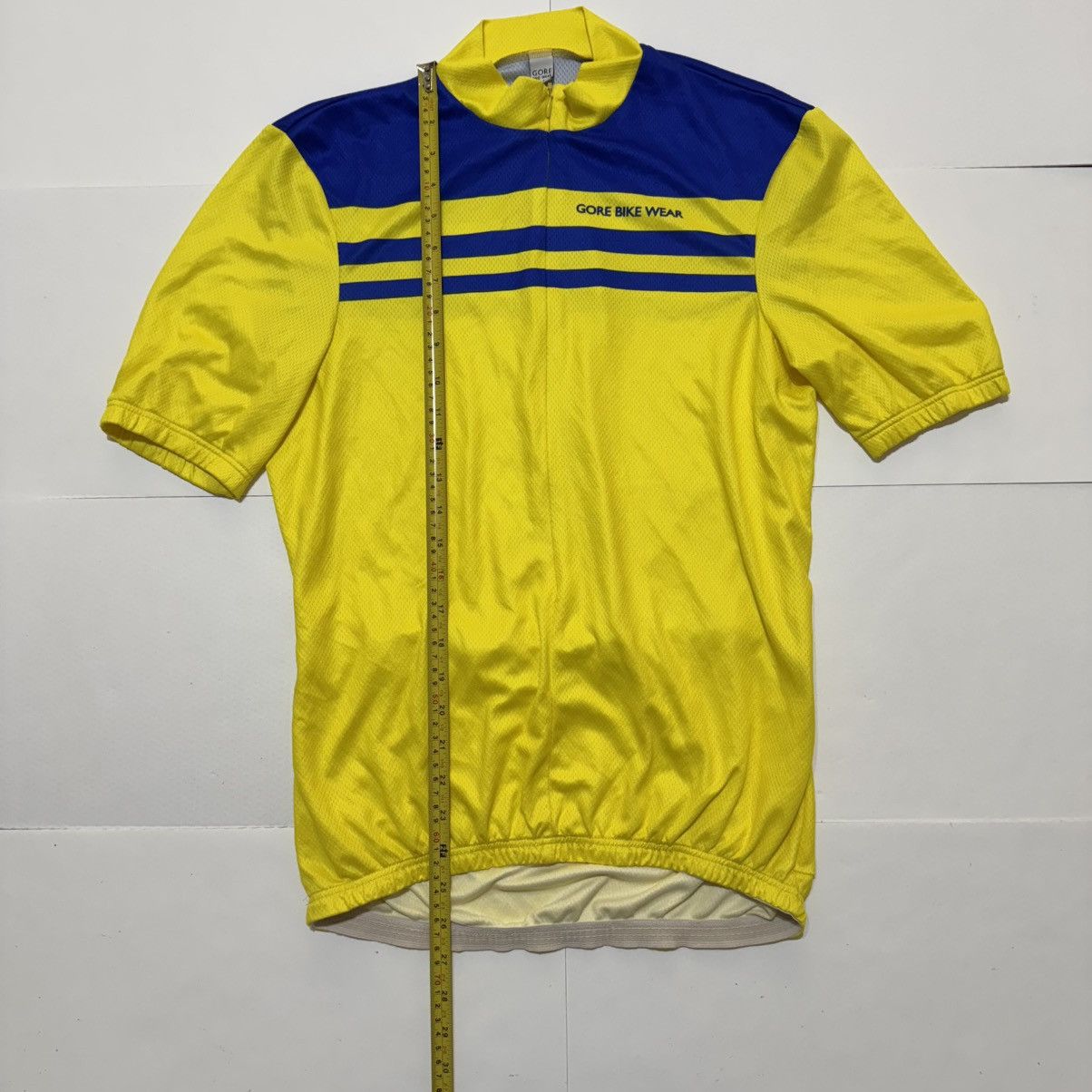 GOREWEAR × Vintage Gore Bike Wear Cycling Yellow 3/4 Zip Bike Shirt Jersey Size US M / EU 48-50 / 2 - 2 Thumbnail