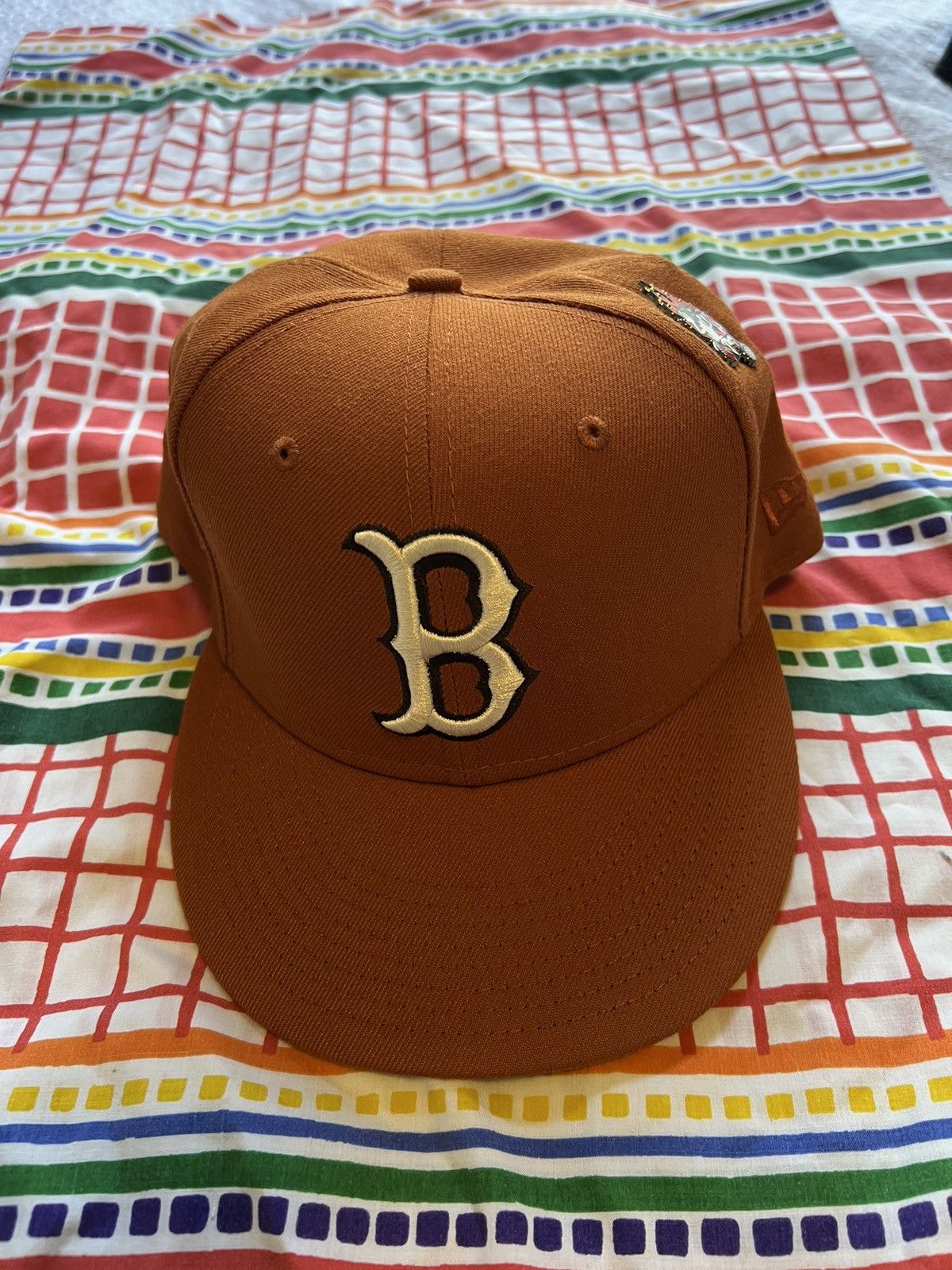 Hat Club × New Era Hat Club x New Era x Camp Exclusive - 7 1/2 - Boston Red Sox Size ONE SIZE - 3 Thumbnail