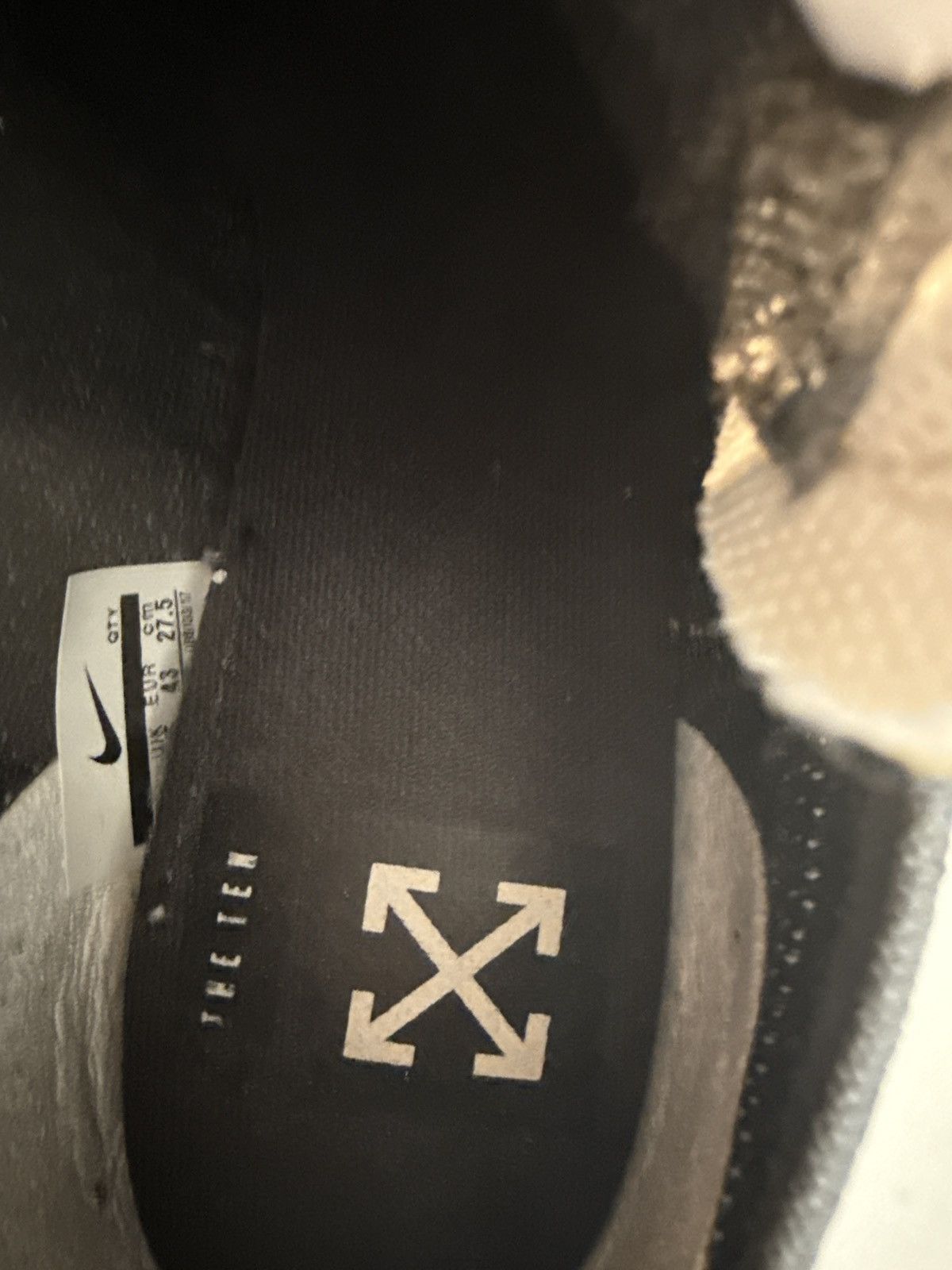 Nike × Off-White The 10: Nike Air Vapormax FK Size US 9.5 / EU 42-43 - 13 Thumbnail