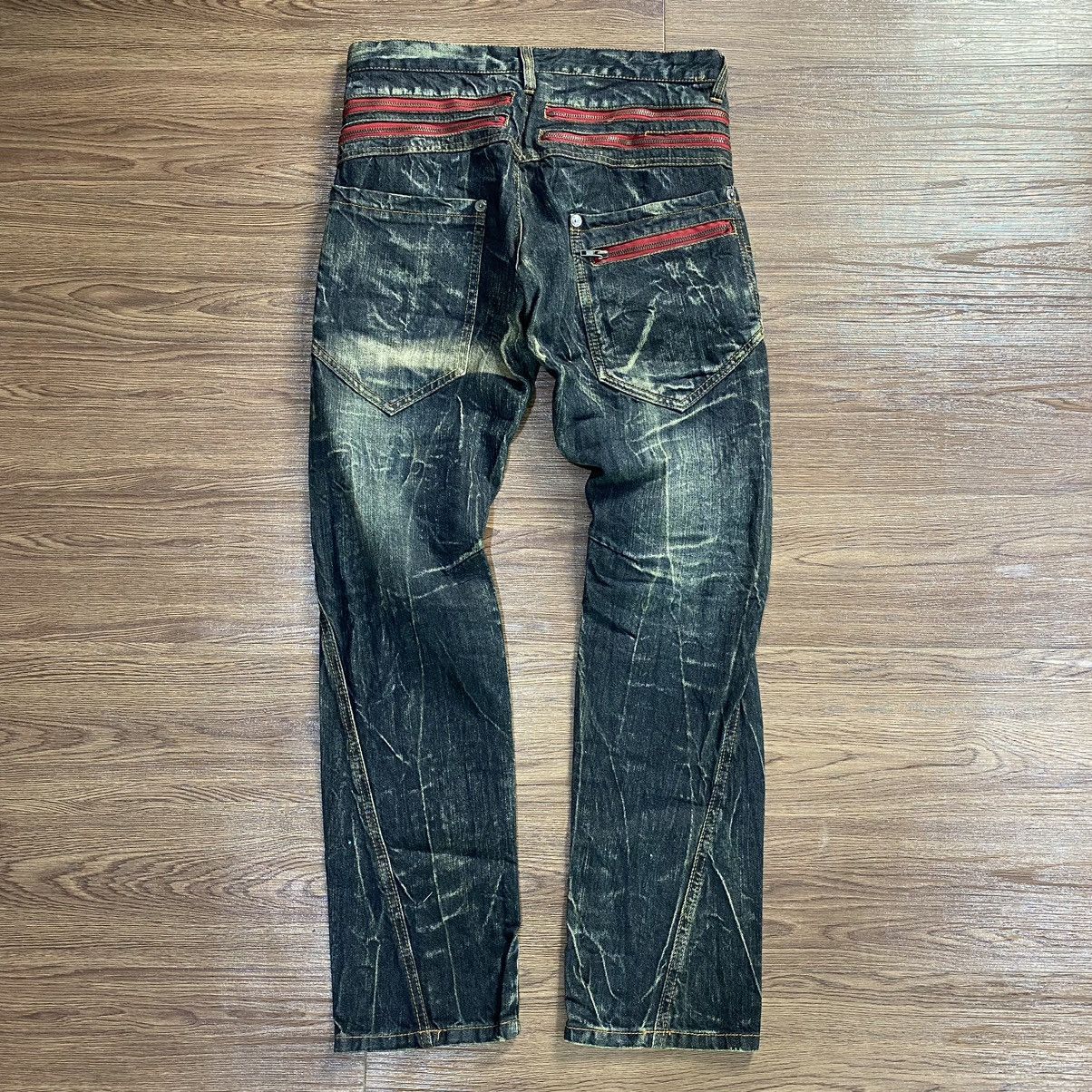 Hysteric Glamour Clawmark Nylaus Distressed Thunder Jeans Rusty Denim Size US 30 / EU 46 - 2 Thumbnail