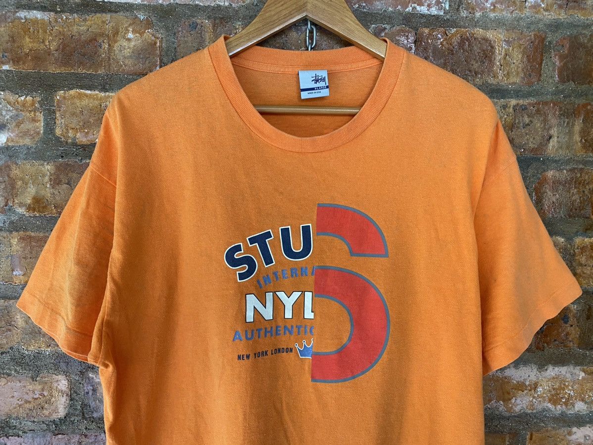 Stussy 1990s Stussy big4 split Logo tee Size US XL / EU 56 / 4 - 3 Thumbnail