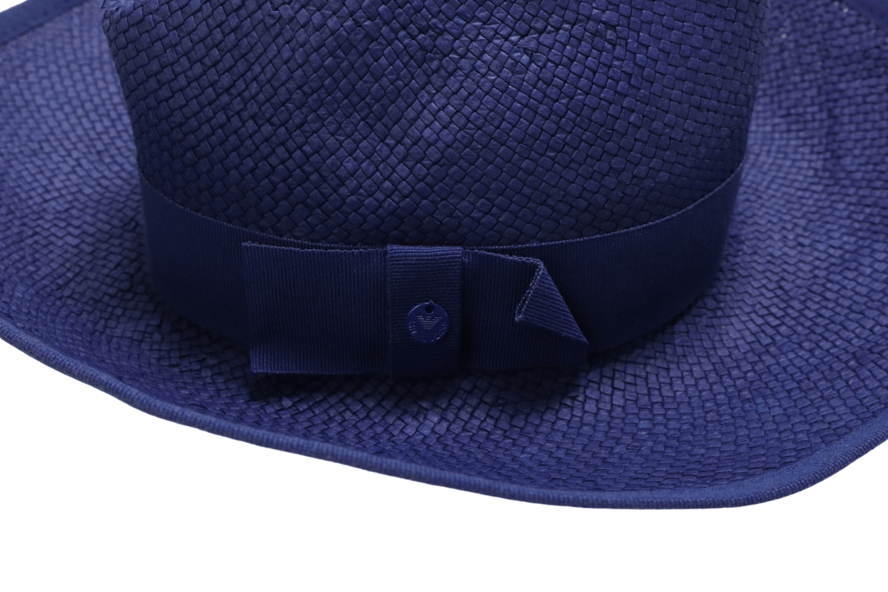 Armani ARMANI JEANS C5453 Hat Women's ONE SIZE Ribbon Royal Paper Size ONE SIZE - 9 Thumbnail