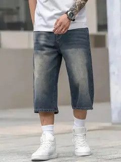 Jean Harada x Asano Washed Y2k Shorts Jorts LOOSE skate Size US 34 / EU 50 - 5 Thumbnail