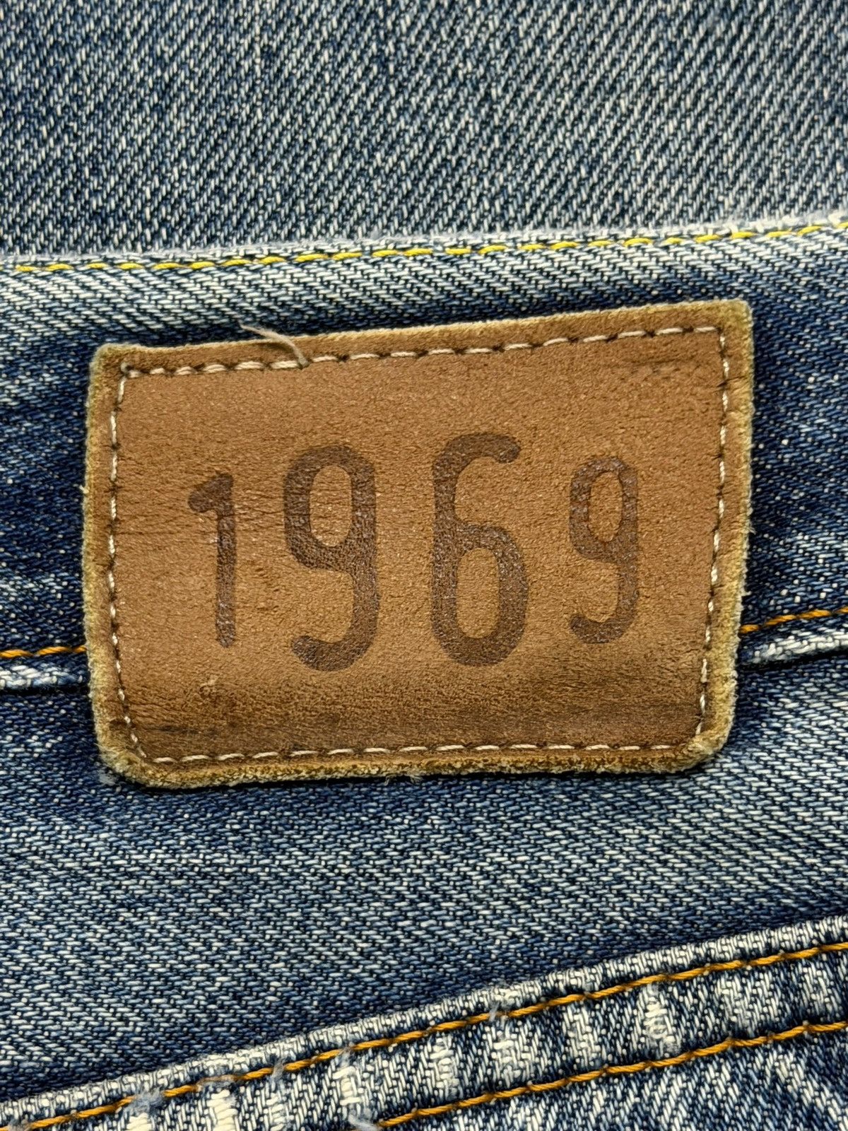 Gap Vintage Rare GAP 1969 Selvedge Redline Made in Italy ~ W31 Size US 31 - 15 Thumbnail