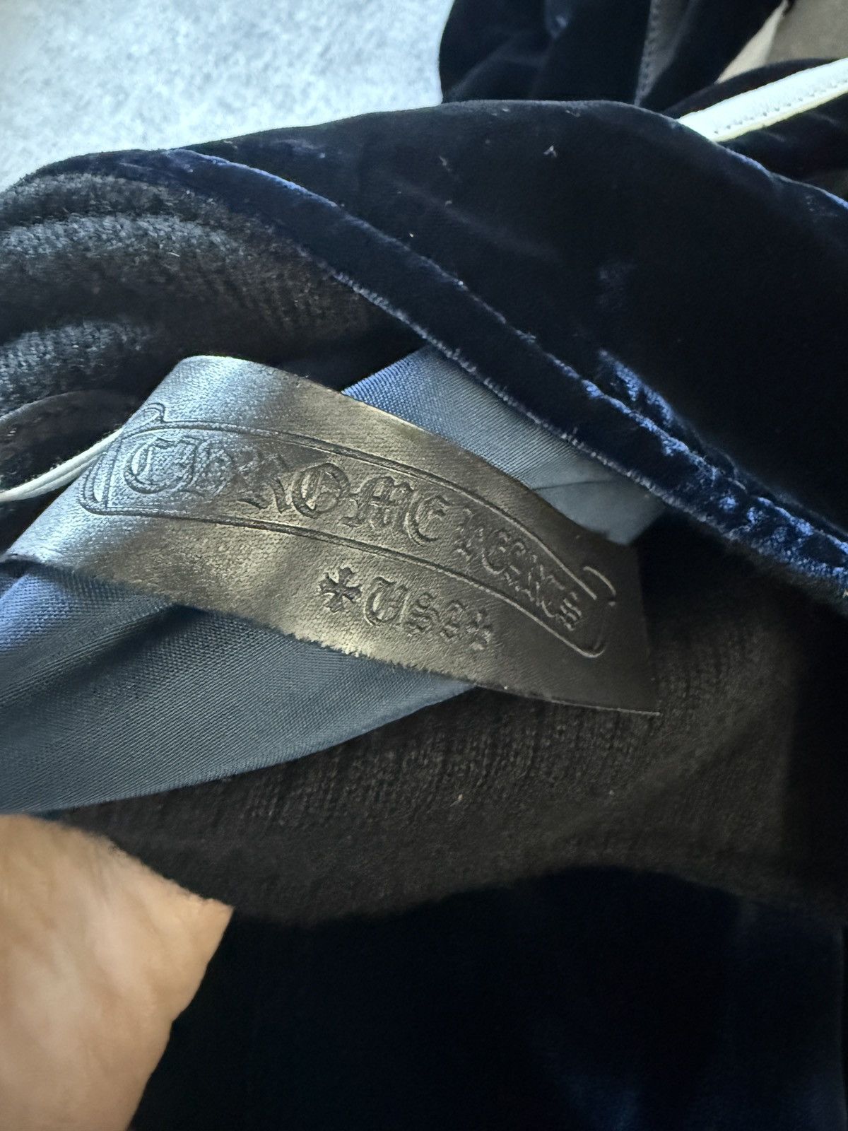 Chrome Hearts Chrome Hearts So it goes Navy Blue Tracksuit Size US L / EU 52-54 / 3 - 5 Thumbnail