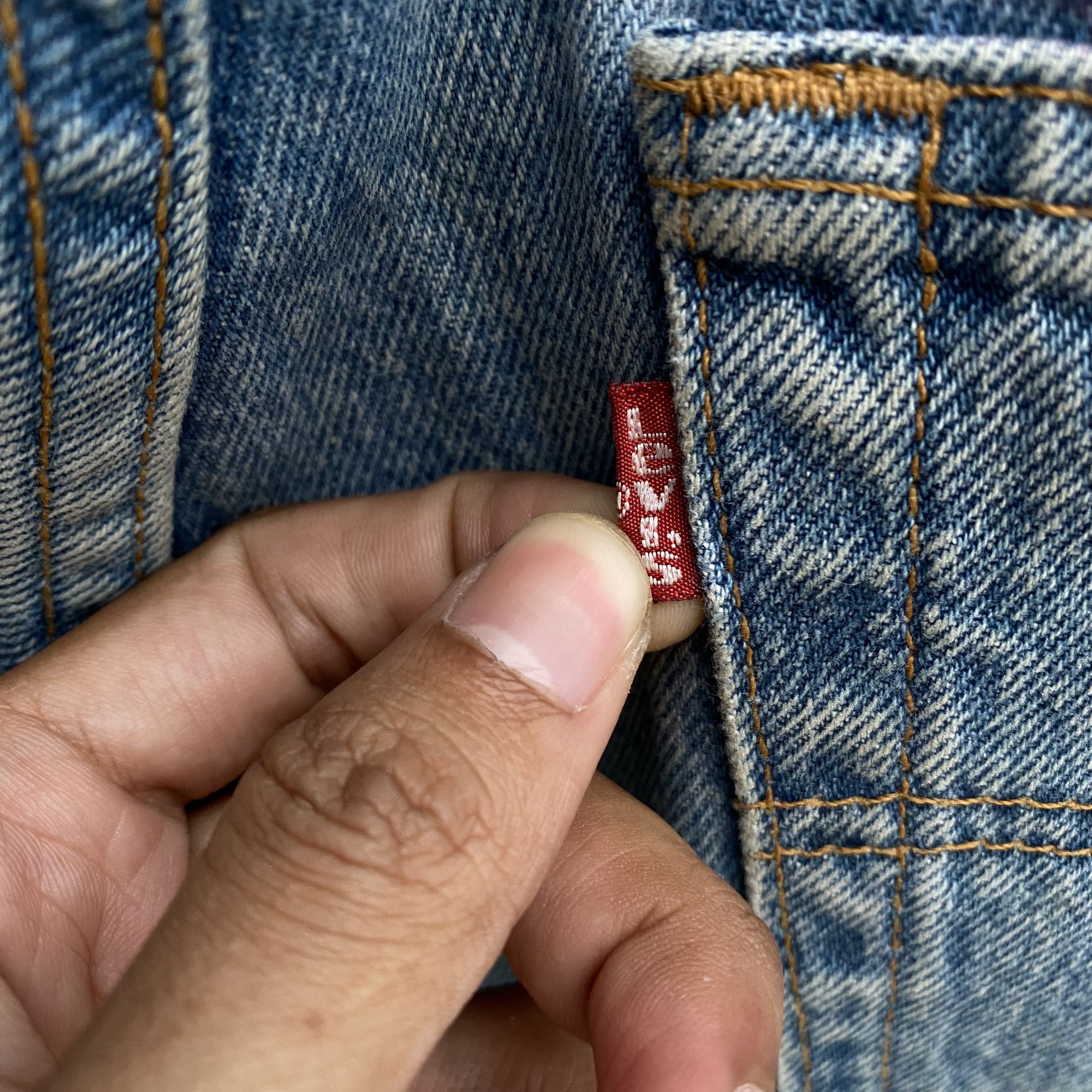 Levi's Vintage 90s Levis 501 Grunge Style Jeans Size 28" / US 6 / IT 42 - 7 Thumbnail