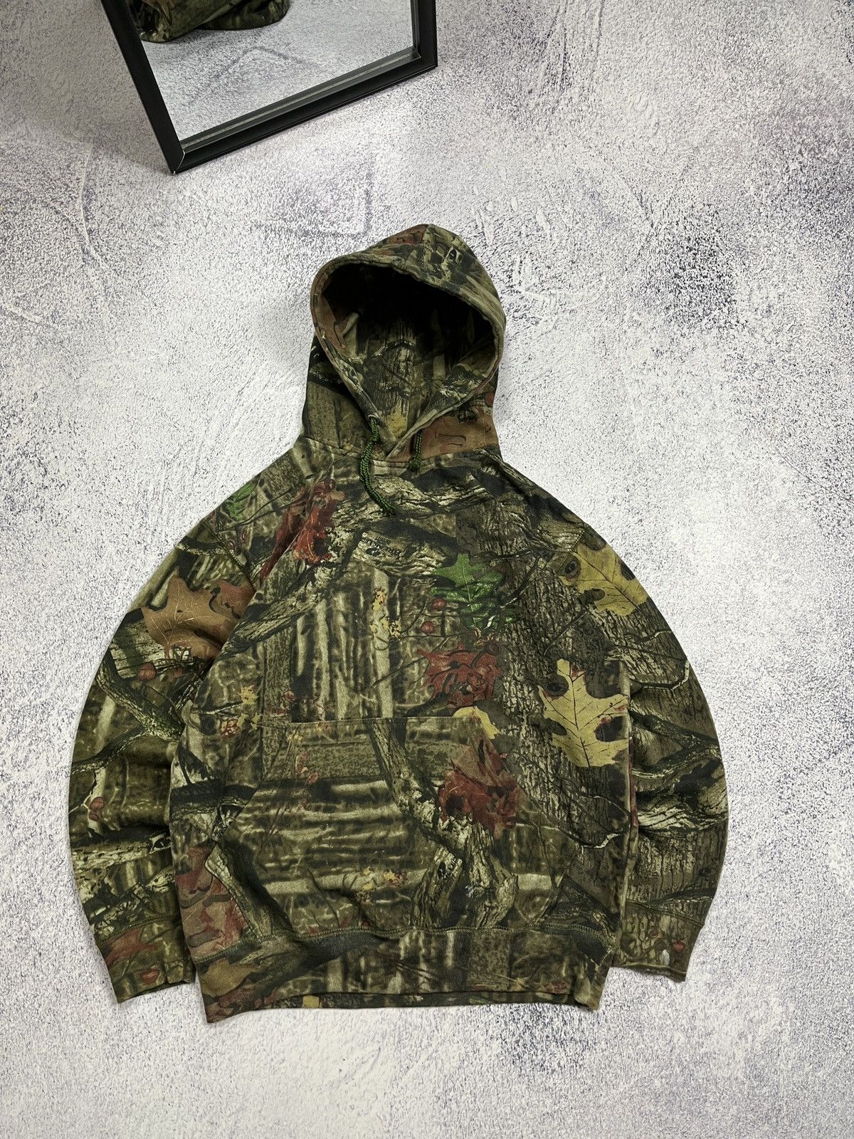 Realtree × Vintage Crazy Vintage Y2k Realtree Hoodie Camo Overprint Rare Hype Size US S / EU 44-46 / 1 - 1 Thumbnail