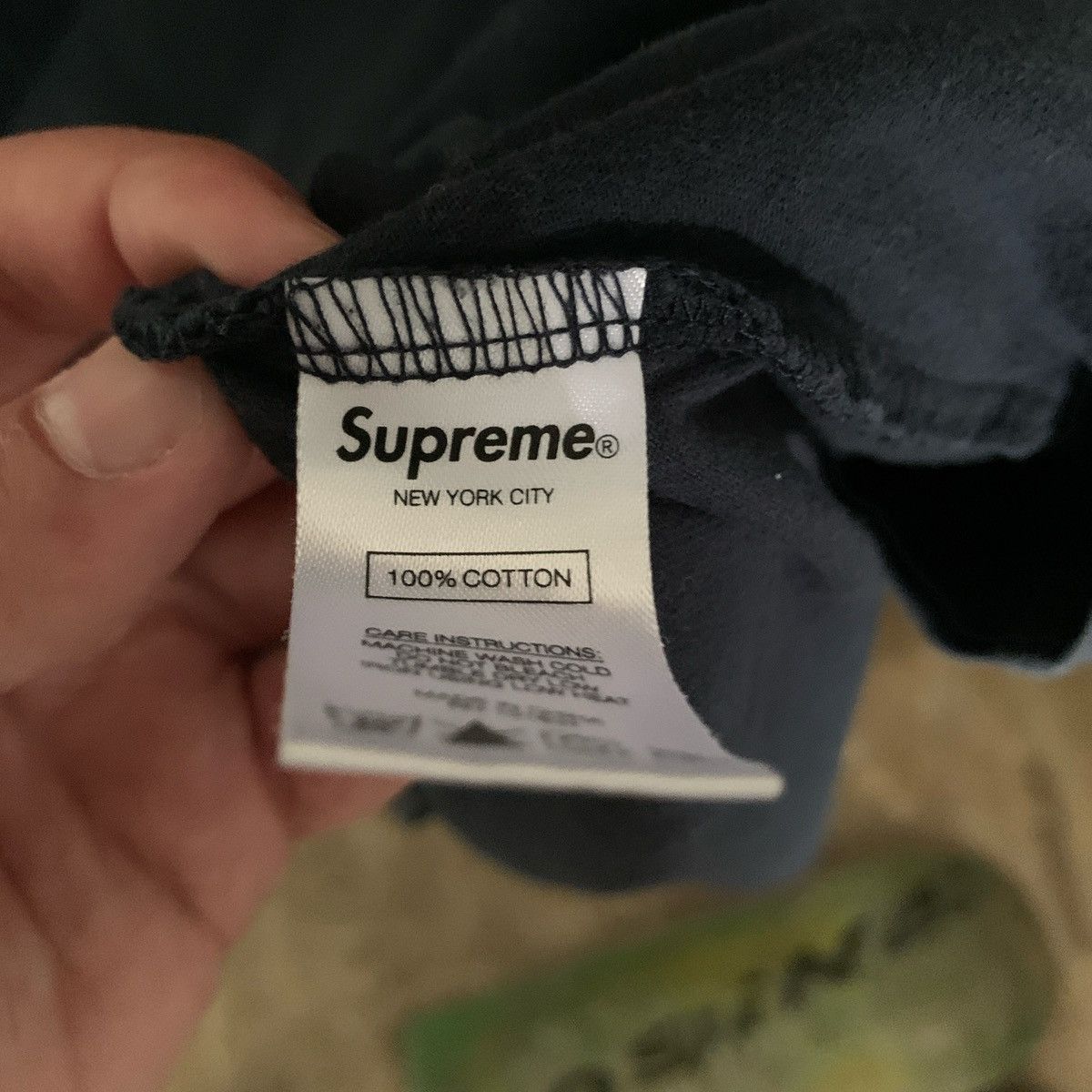 Supreme Supreme mesh pocket tee Size US L / EU 52-54 / 3 - 5 Thumbnail