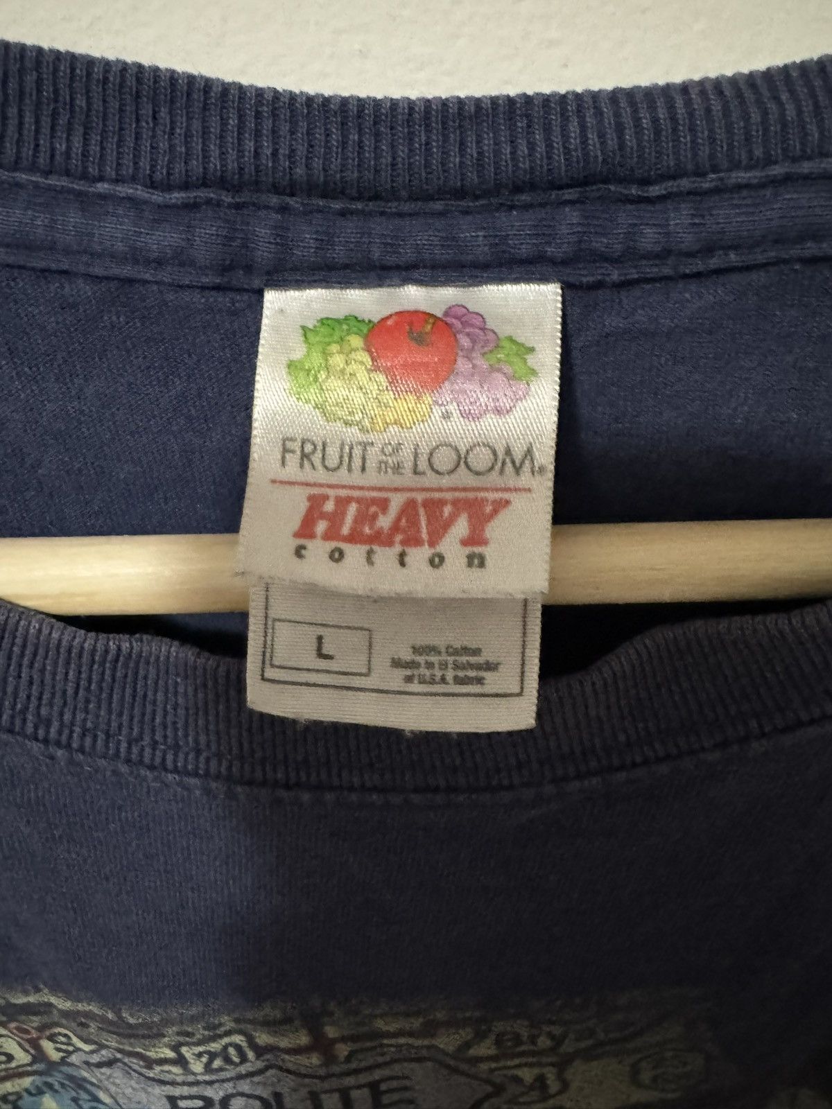 Fruit Of The Loom Hotrod Route 66 Tee Size US L / EU 52-54 / 3 - 4 Thumbnail