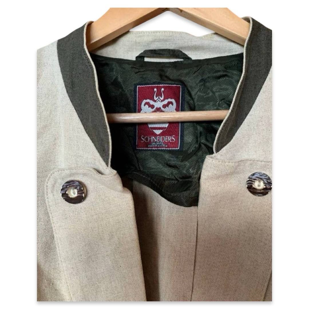 Schneiders Schneiders Trachten linen blazer #1214 Size US M / EU 48-50 / 2 - 2 Thumbnail