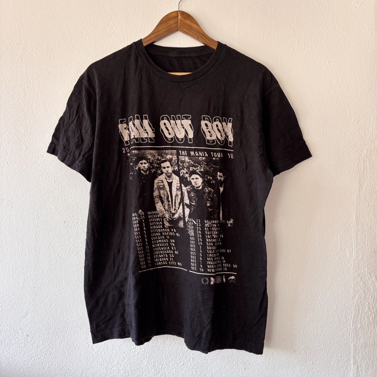 Band Tees FALL OUT BOY BAND VINTAGE TEES Size US XL / EU 56 / 4 - 1 Thumbnail