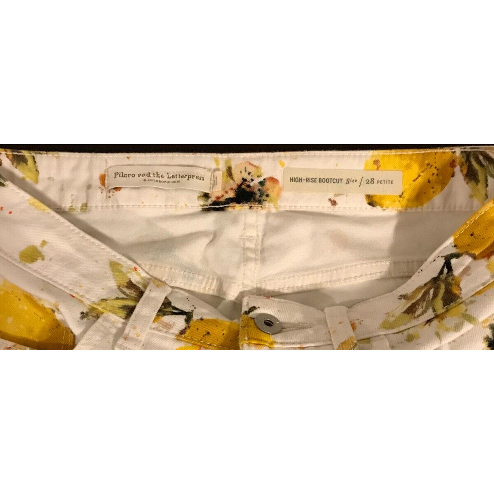 Anthropologie Anthropologie Pilcro Lemon Grove High-Rise Bootcut Jeans Size 28" / US 6 / IT 42 - 4 Thumbnail