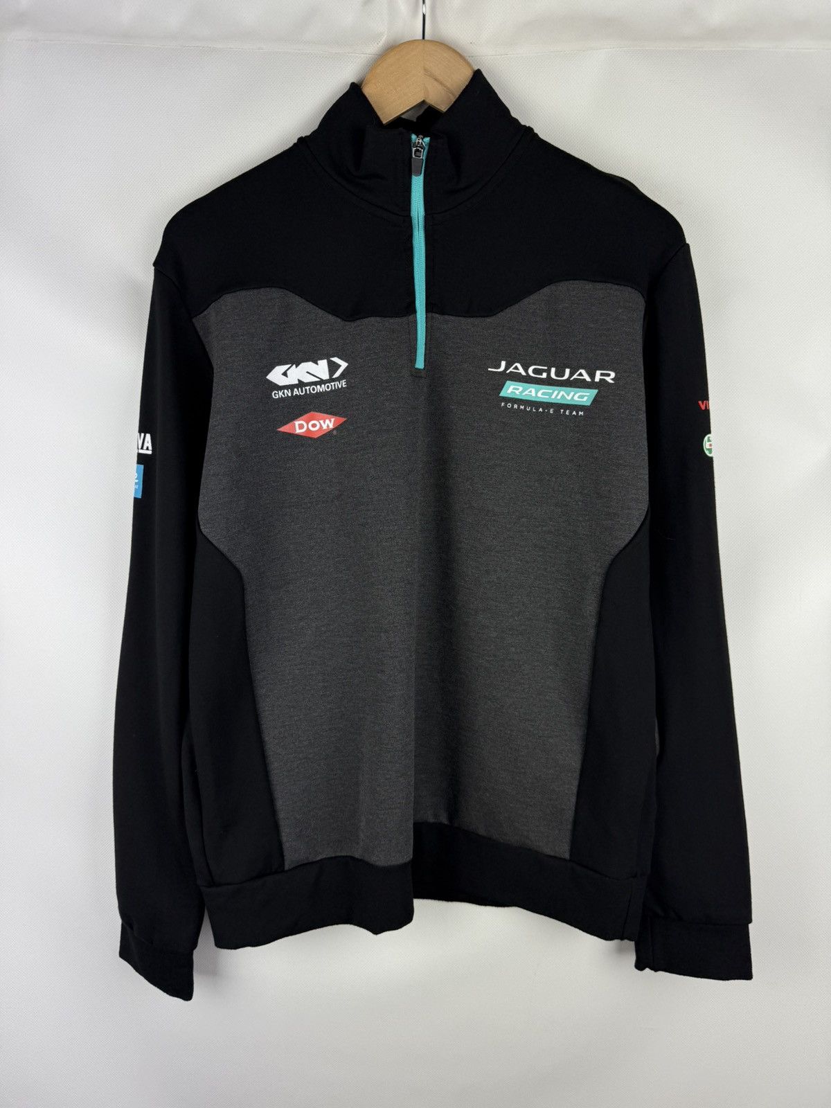 Jaguar Racing Formula-E Team 1/4 Zip Sweatshirt Pullover