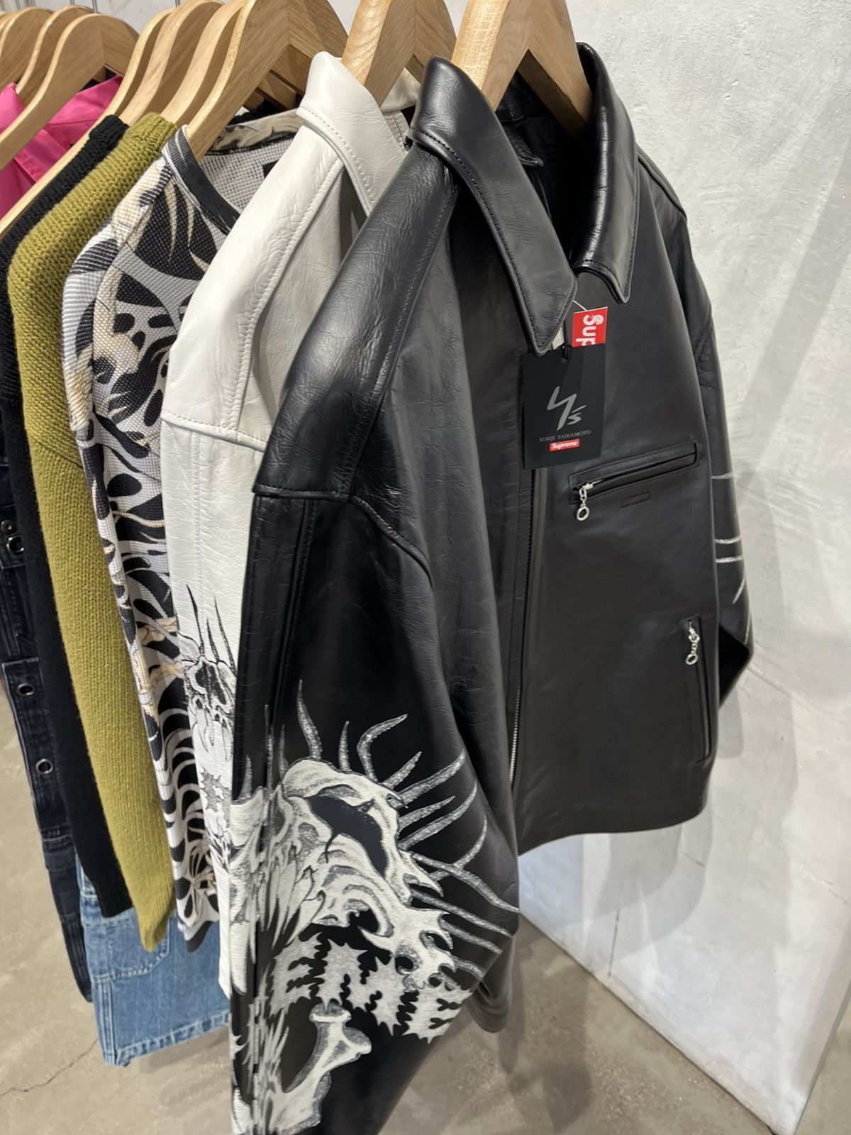 Supreme/Yohji Yamamoto Leather Jacket