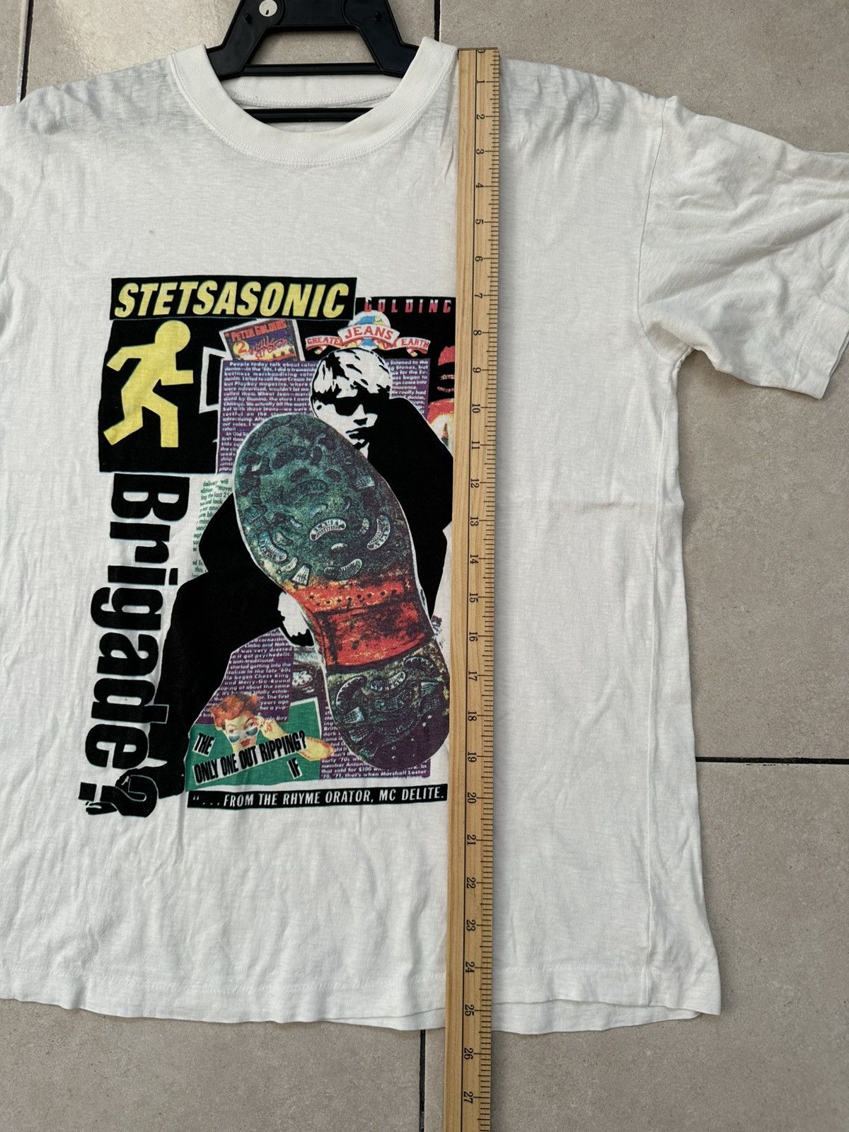 Band Tees Vintage Stetsasonic American Hip Hop Tshirt Size US M / EU 48-50 / 2 - 5 Thumbnail