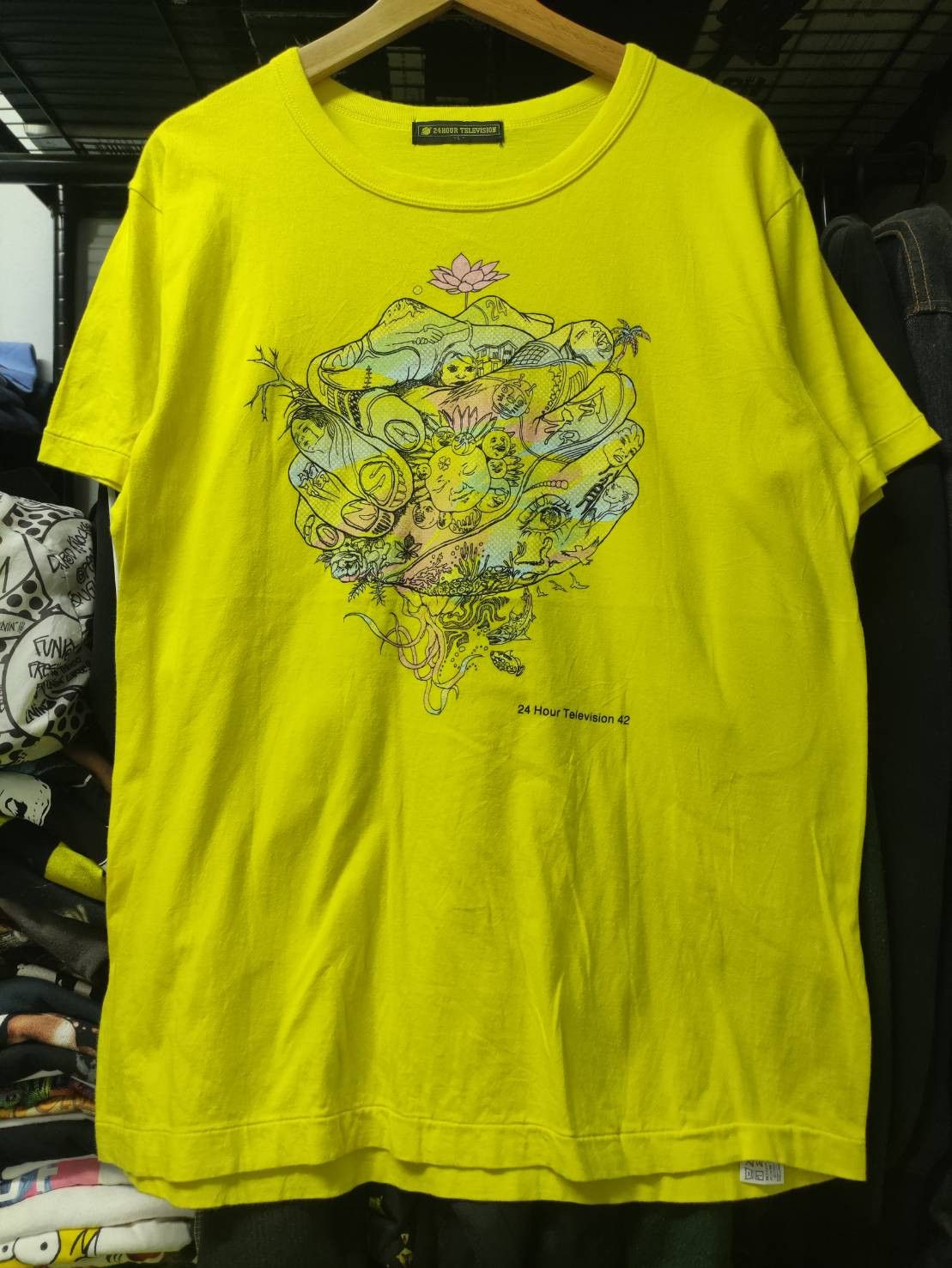 Japanese Brand Vtg 00's 24 hour television X Arashi Ohno Satoshi T-Shirt Size US L / EU 52-54 / 3 - 2 Thumbnail