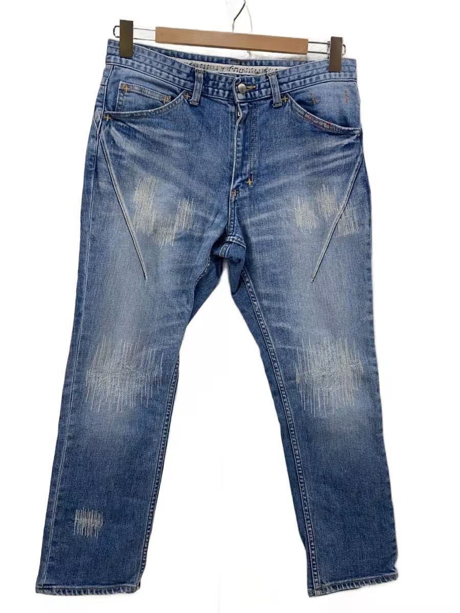 Number (N)ine Stitch Distressed Denim Jeans Size US 31 - 1 Thumbnail